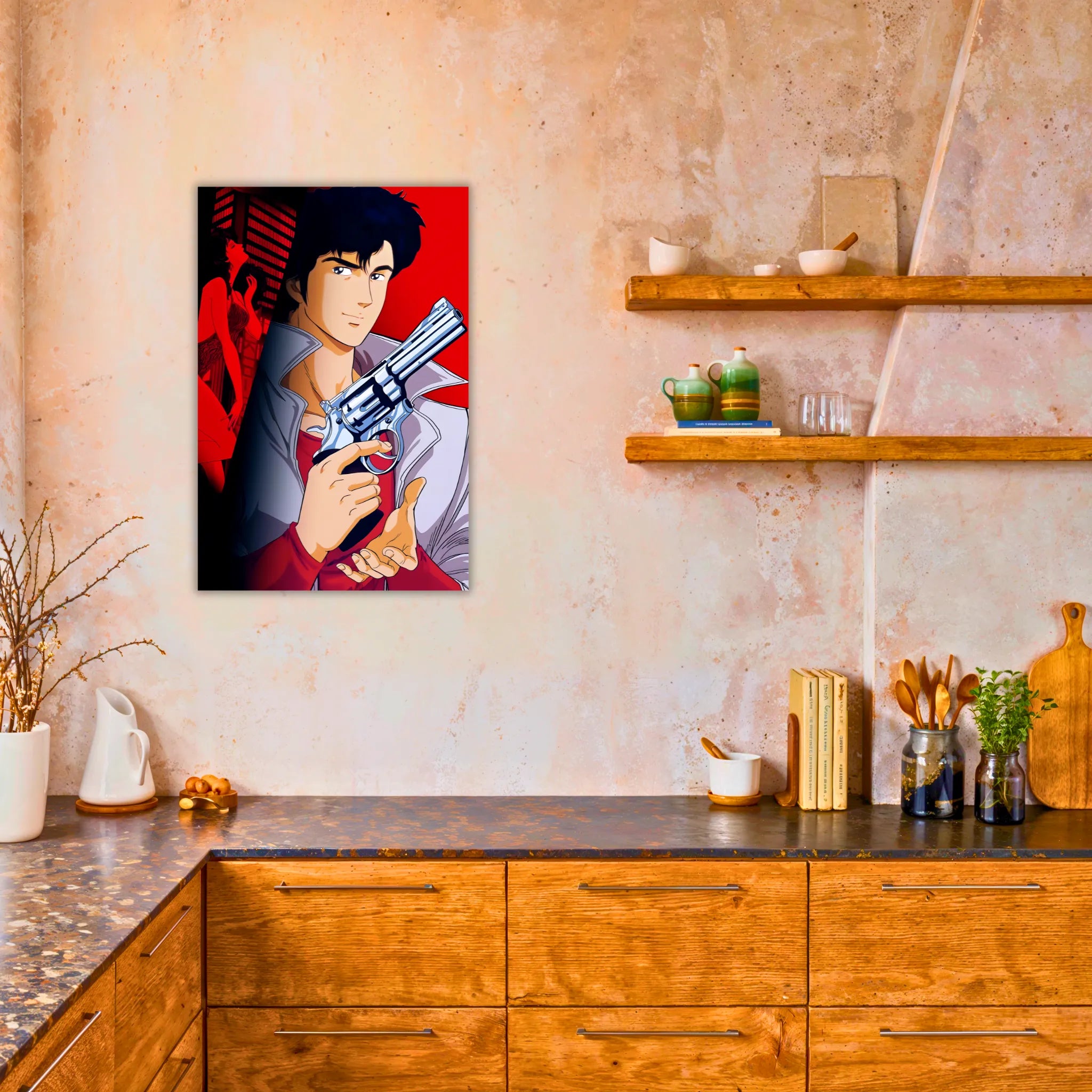 Tableau Nicky Larson Portrait