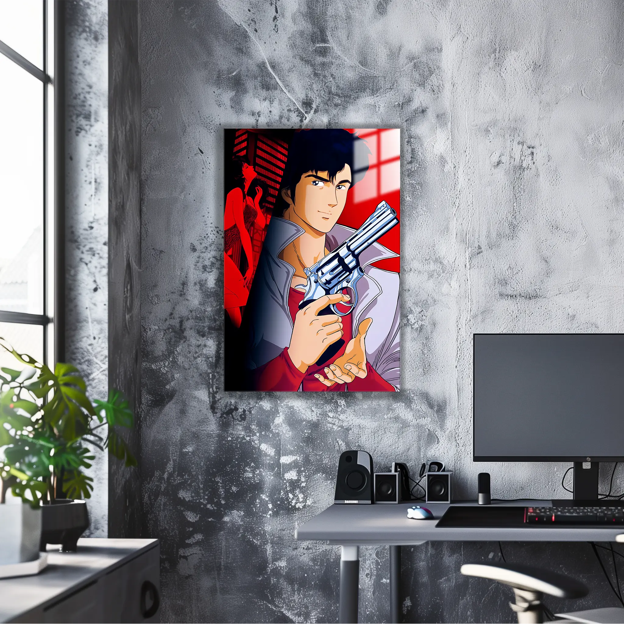 Tableau Nicky Larson Portrait