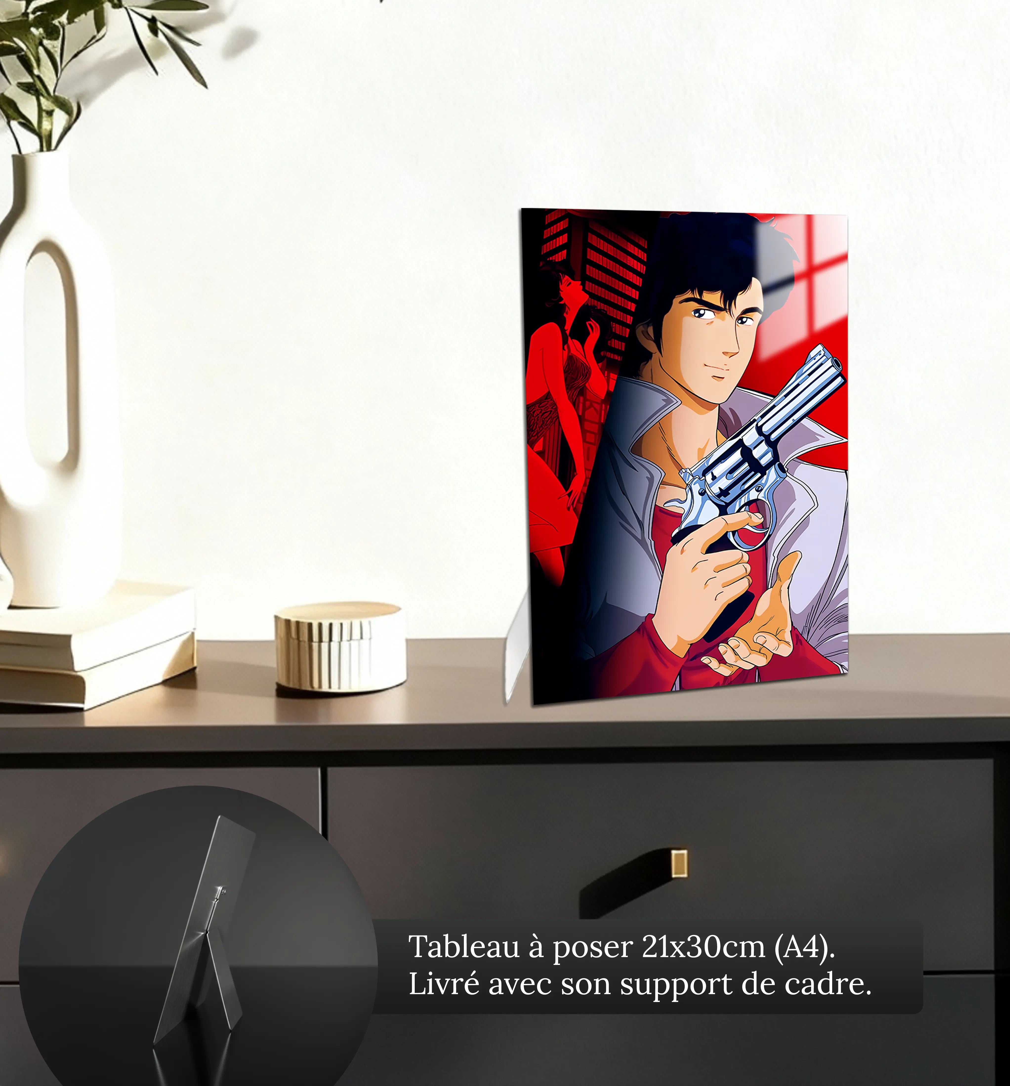 tableau-nicky-larson-portrait-petit-format-a-poser-sur-meuble | DreamWay