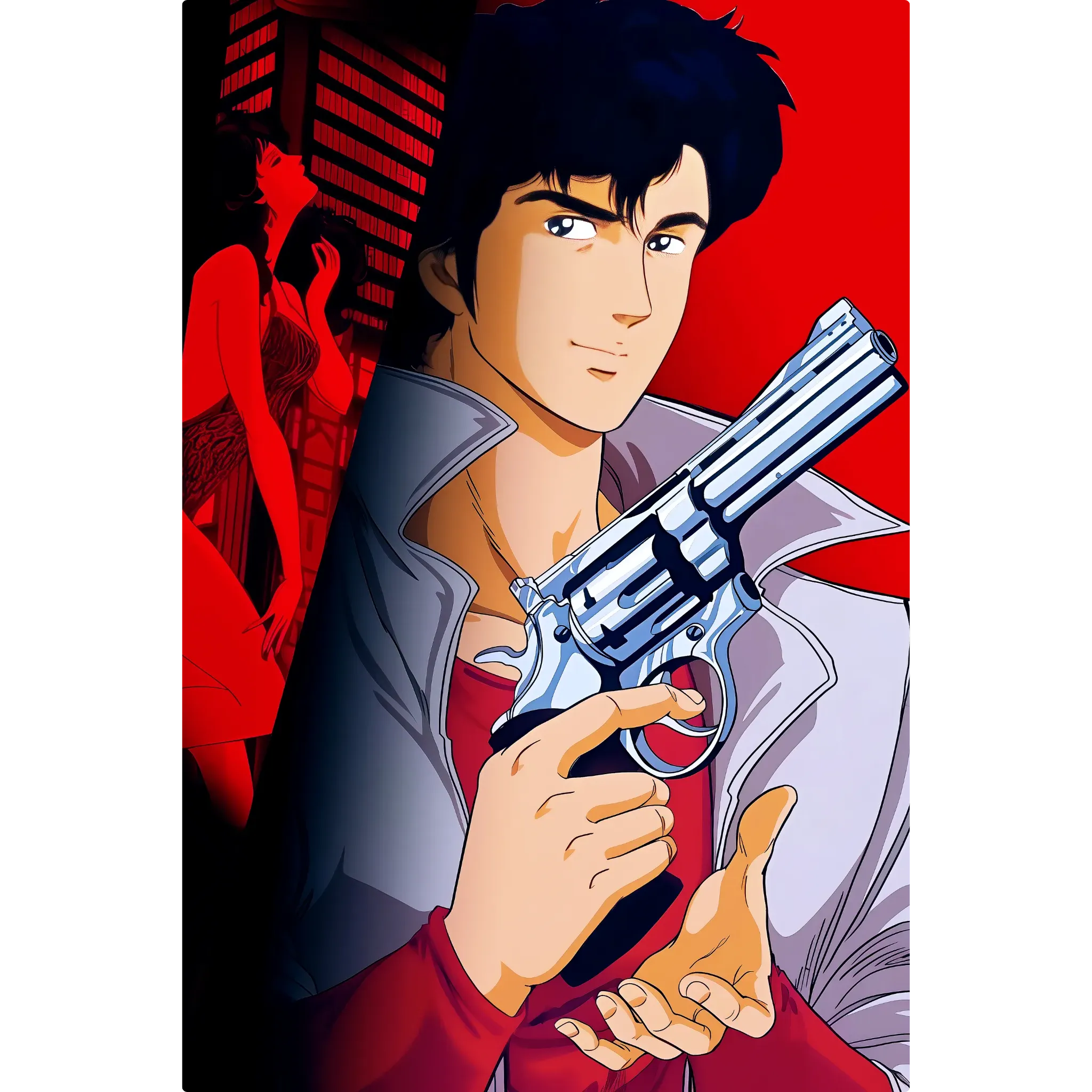 Tableau Nicky Larson Portrait
