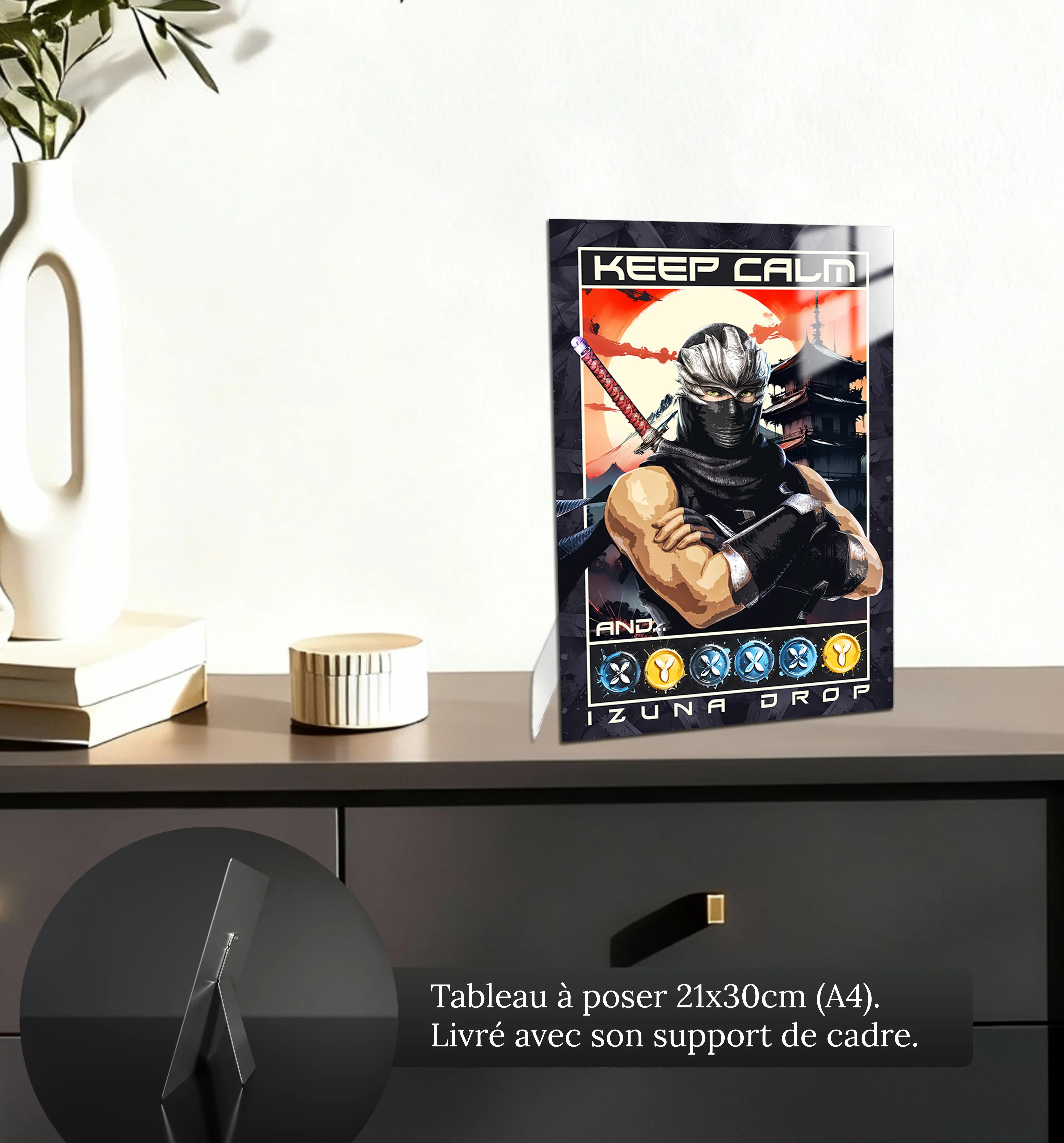 tableau-ninja-gaiden-2-izuna-drop-petit-format-a-poser-sur-meuble | DreamWay