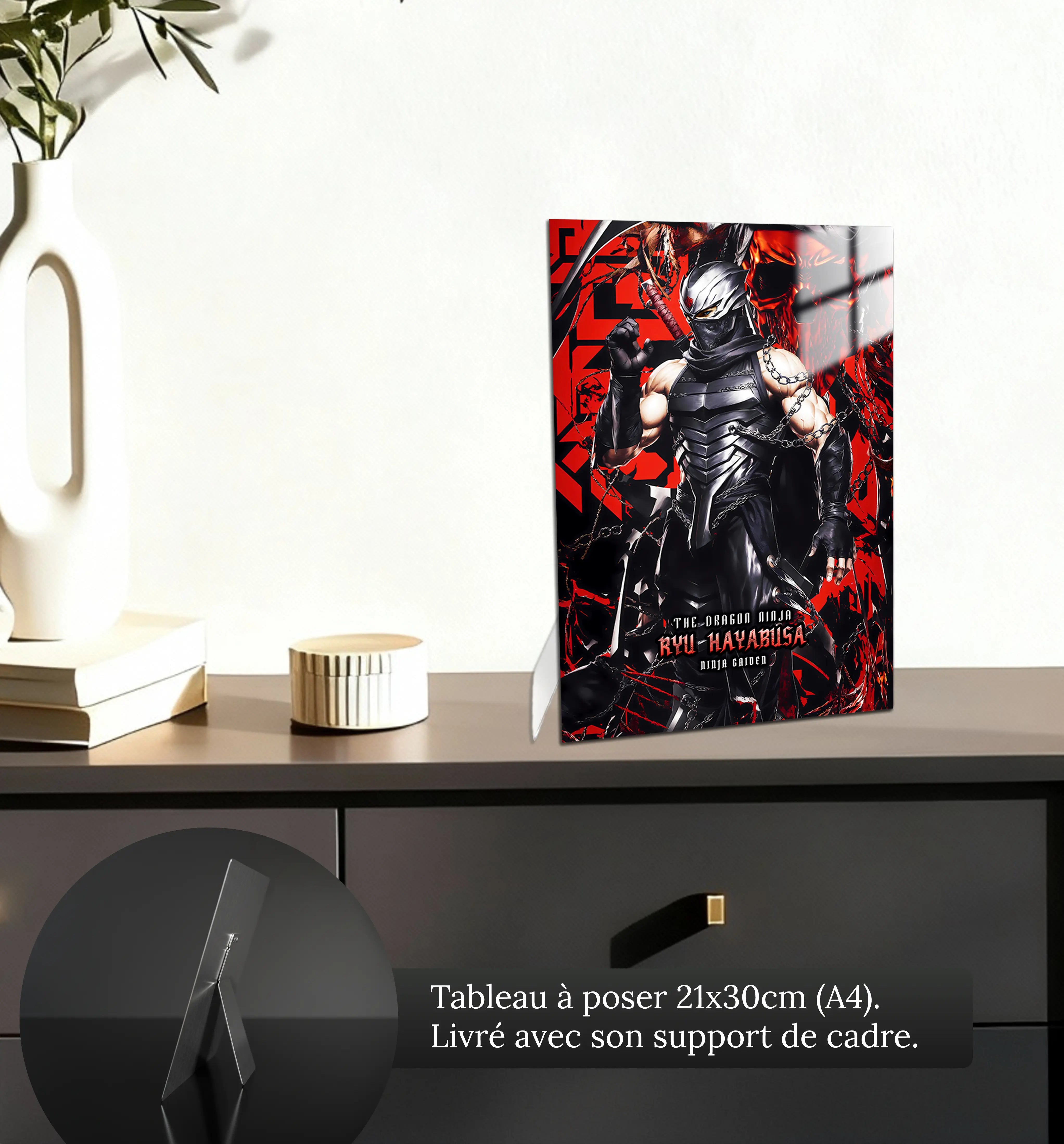 tableau-ninja-gaiden-3-ryu-hayabusa-petit-format-a-poser-sur-meuble | DreamWay