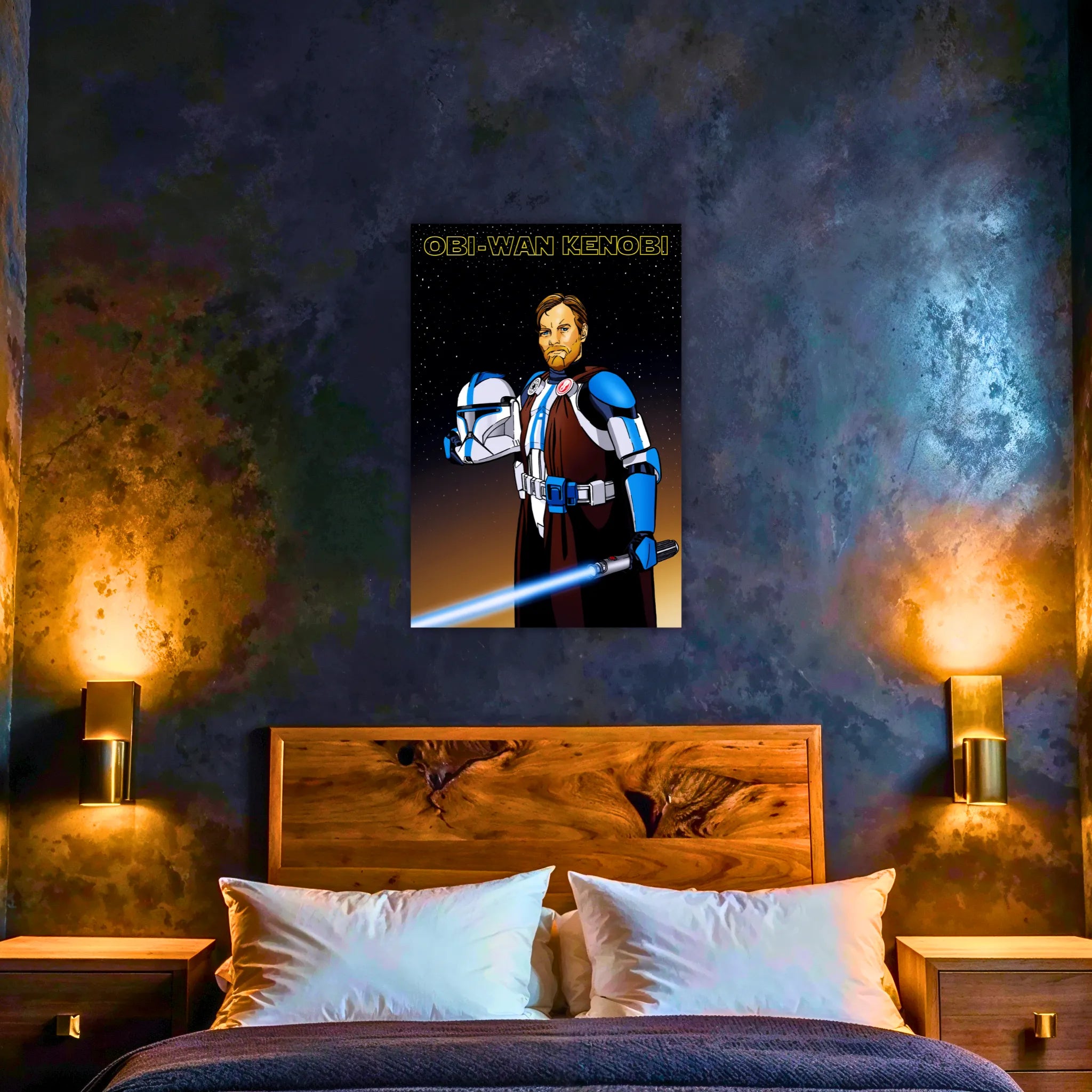 Tableau Obi Wan Kenobi Portrait