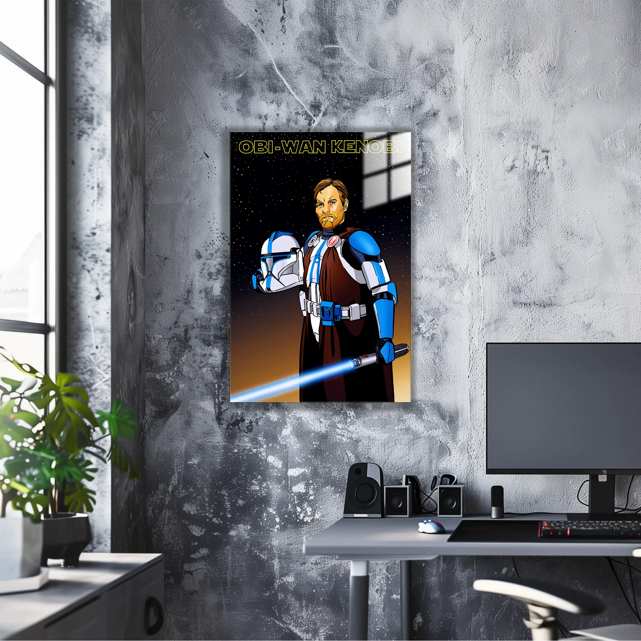 tableau-obi-wan-kenobi-portrait | DreamWay