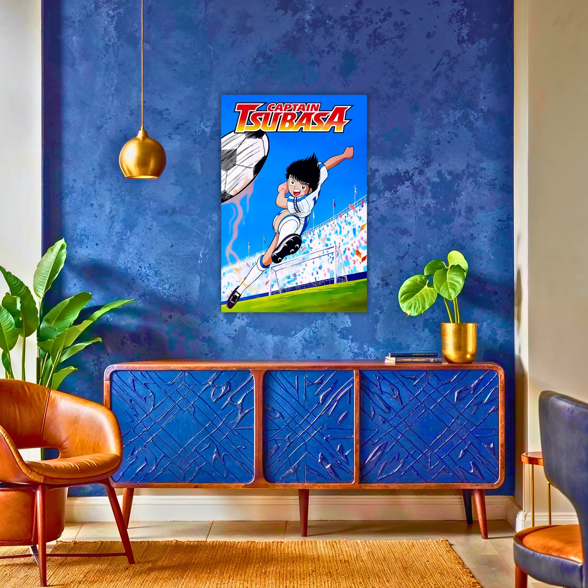 Tableau Olive Et Tom Captain Tsubasa