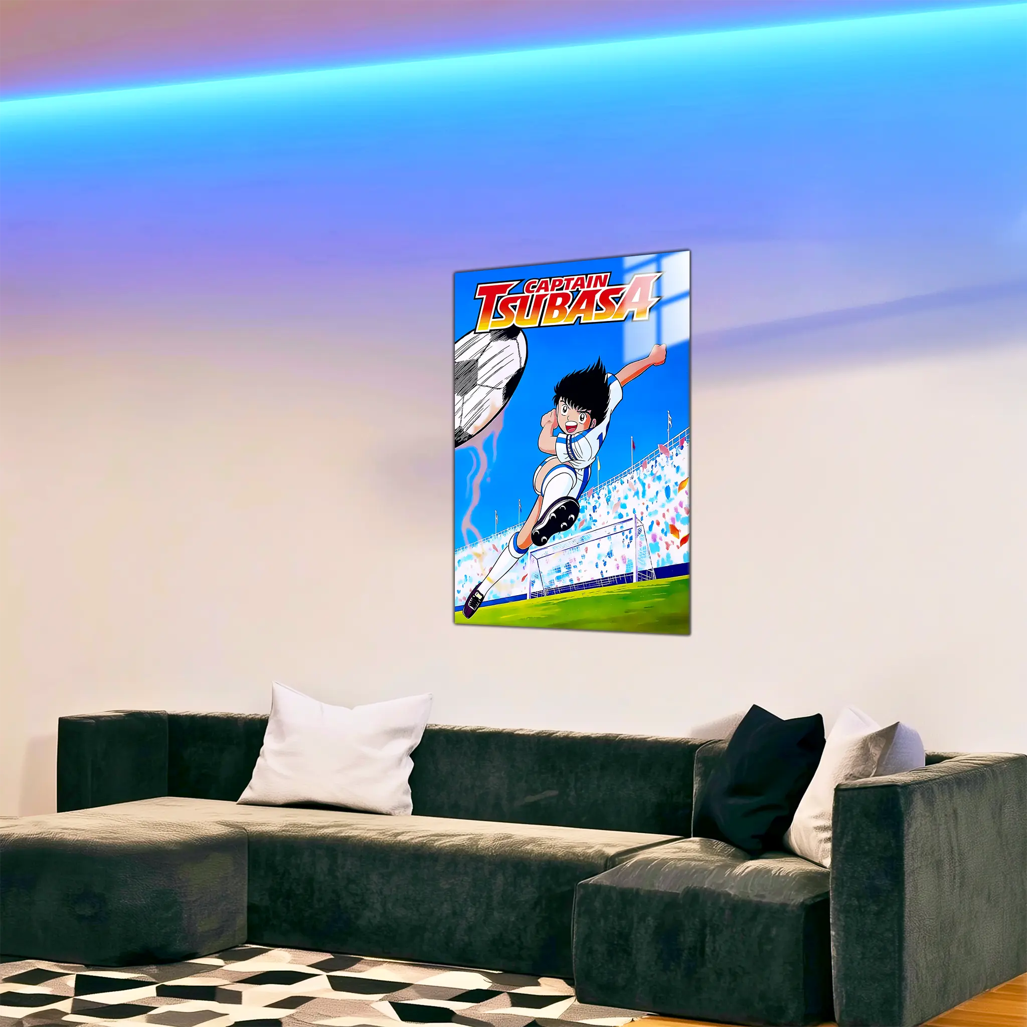tableau-olive-et-tom-captain-tsubasa-dans-le-salon | DreamWay