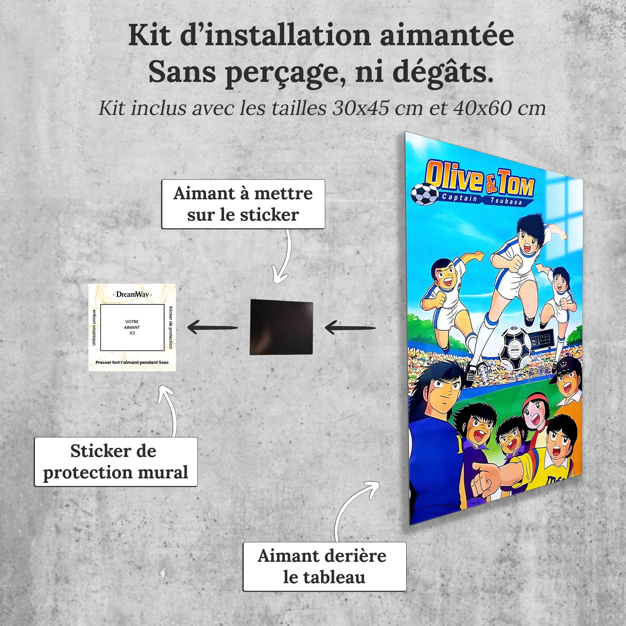 tableau-olive-et-tom-l_equipe-avec-installation-aimantee | DreamWay