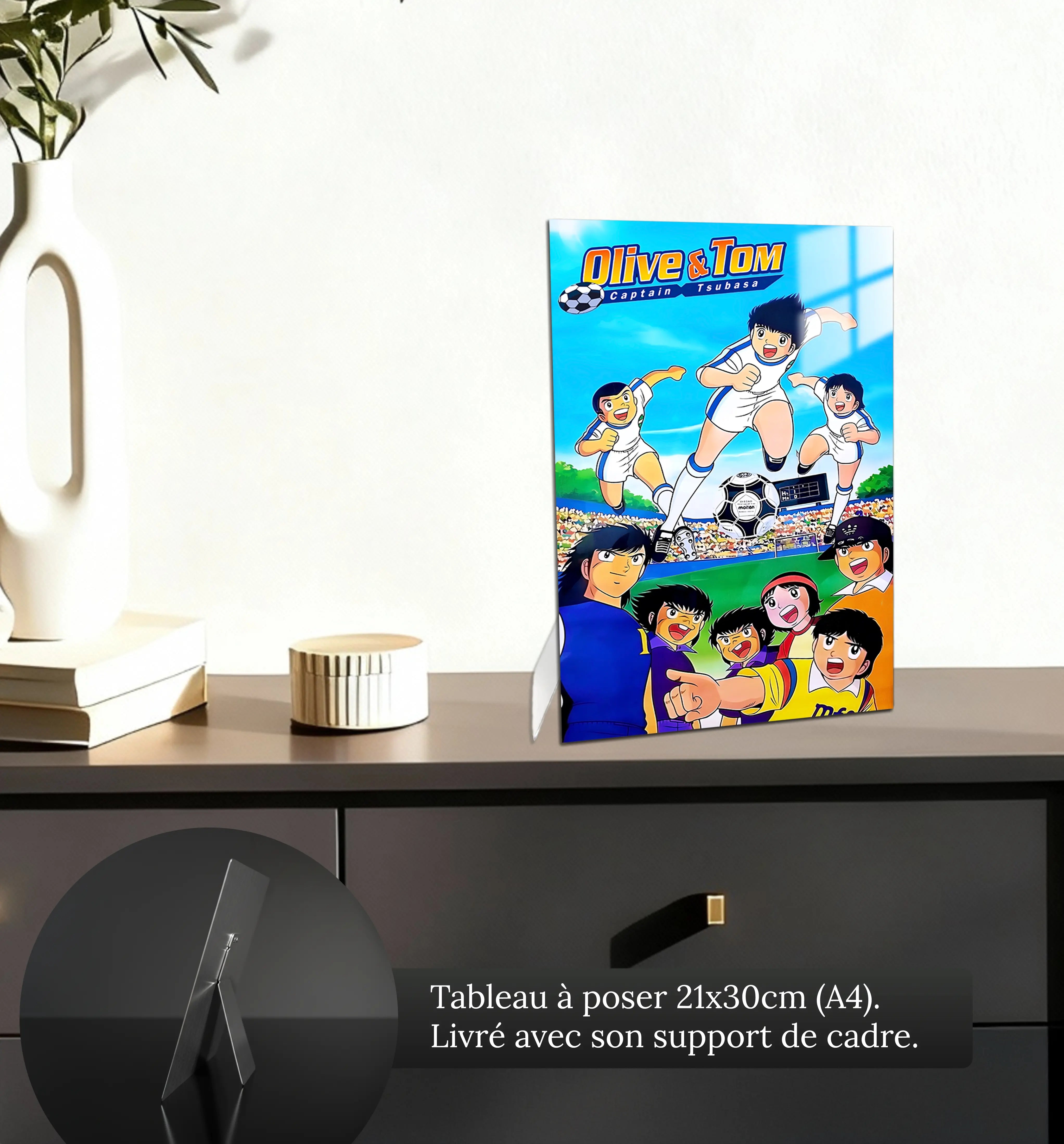 tableau-olive-et-tom-l_equipe-petit-format-a-poser-sur-meuble | DreamWay