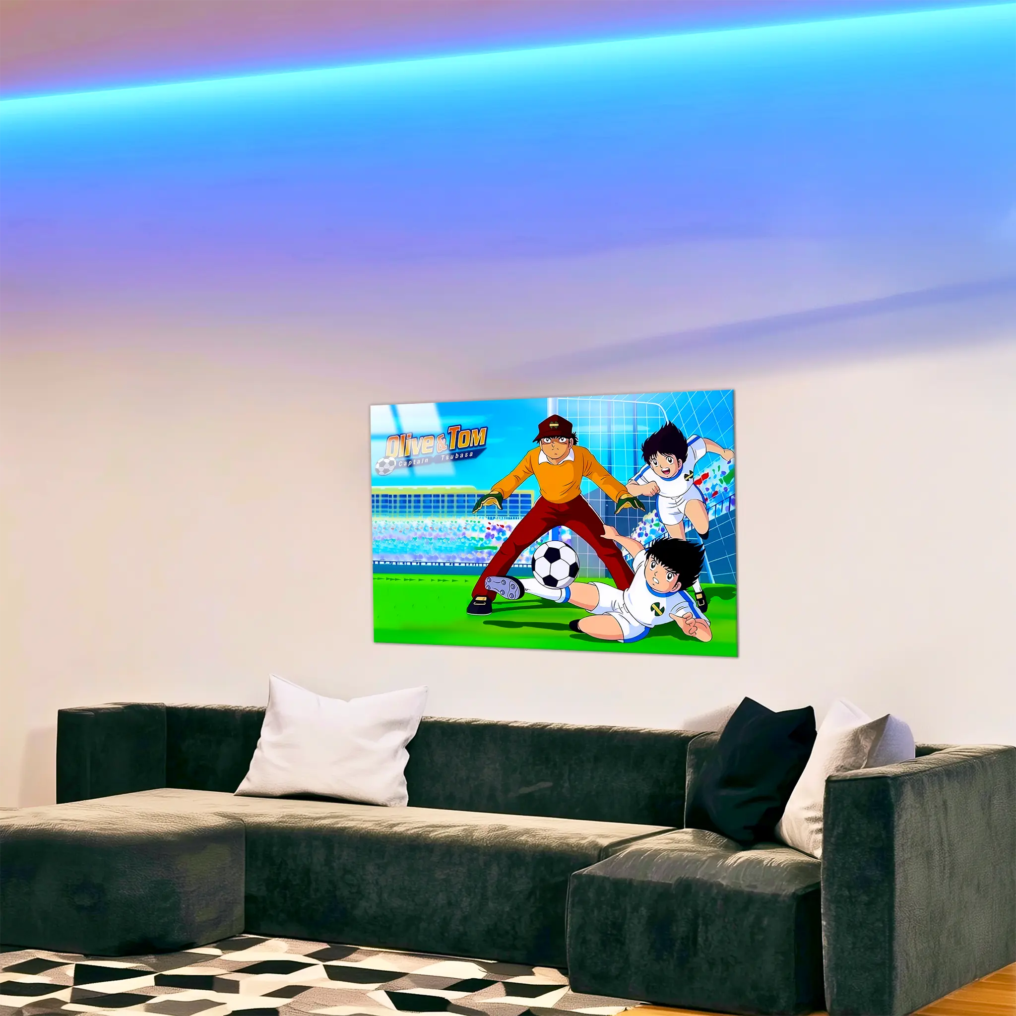 tableau-olive-et-tom-la-rencontre-dans-le-salon | DreamWay