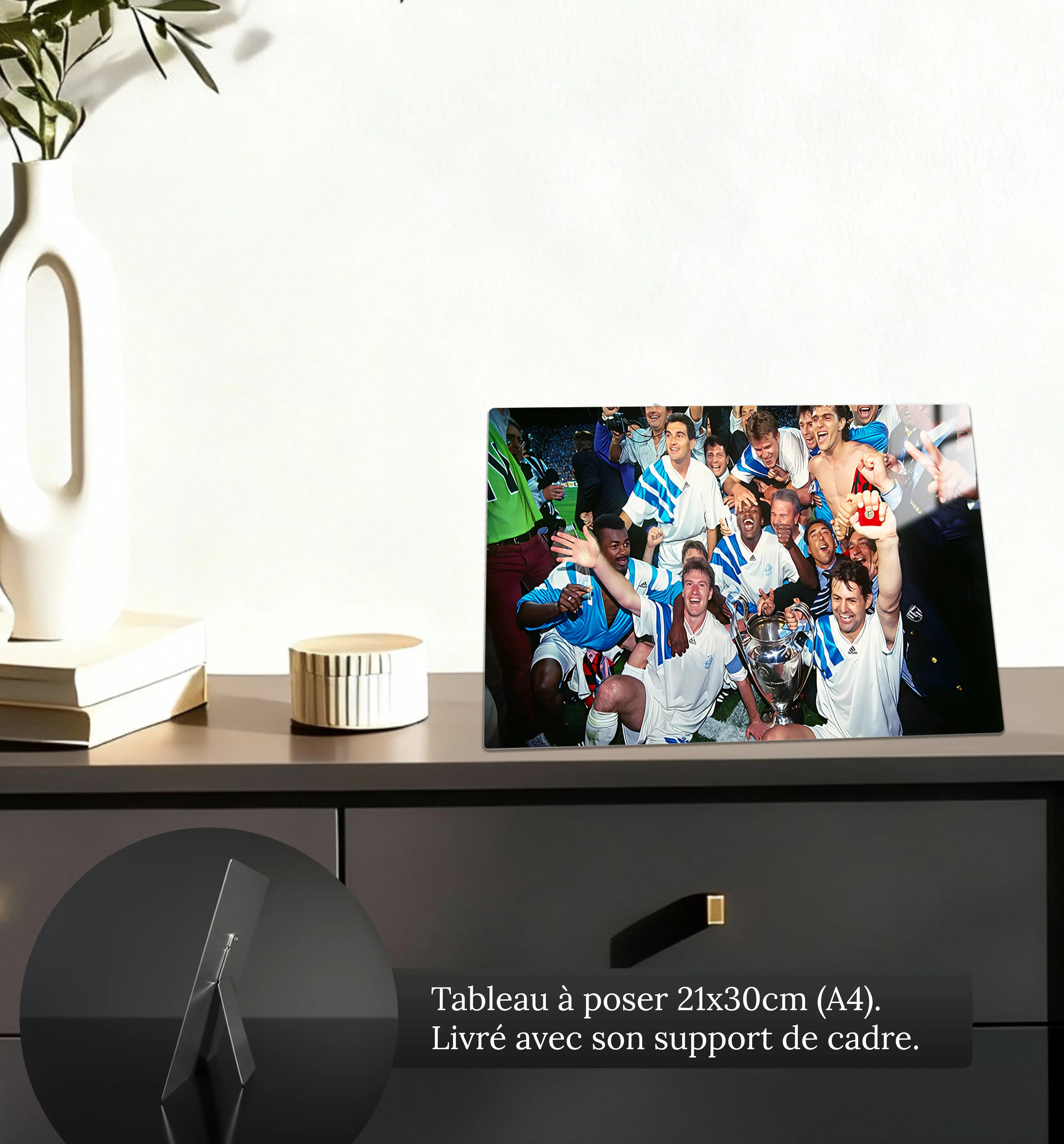 tableau-om-champion-1993-petit-format-a-poser-sur-meuble | DreamWay