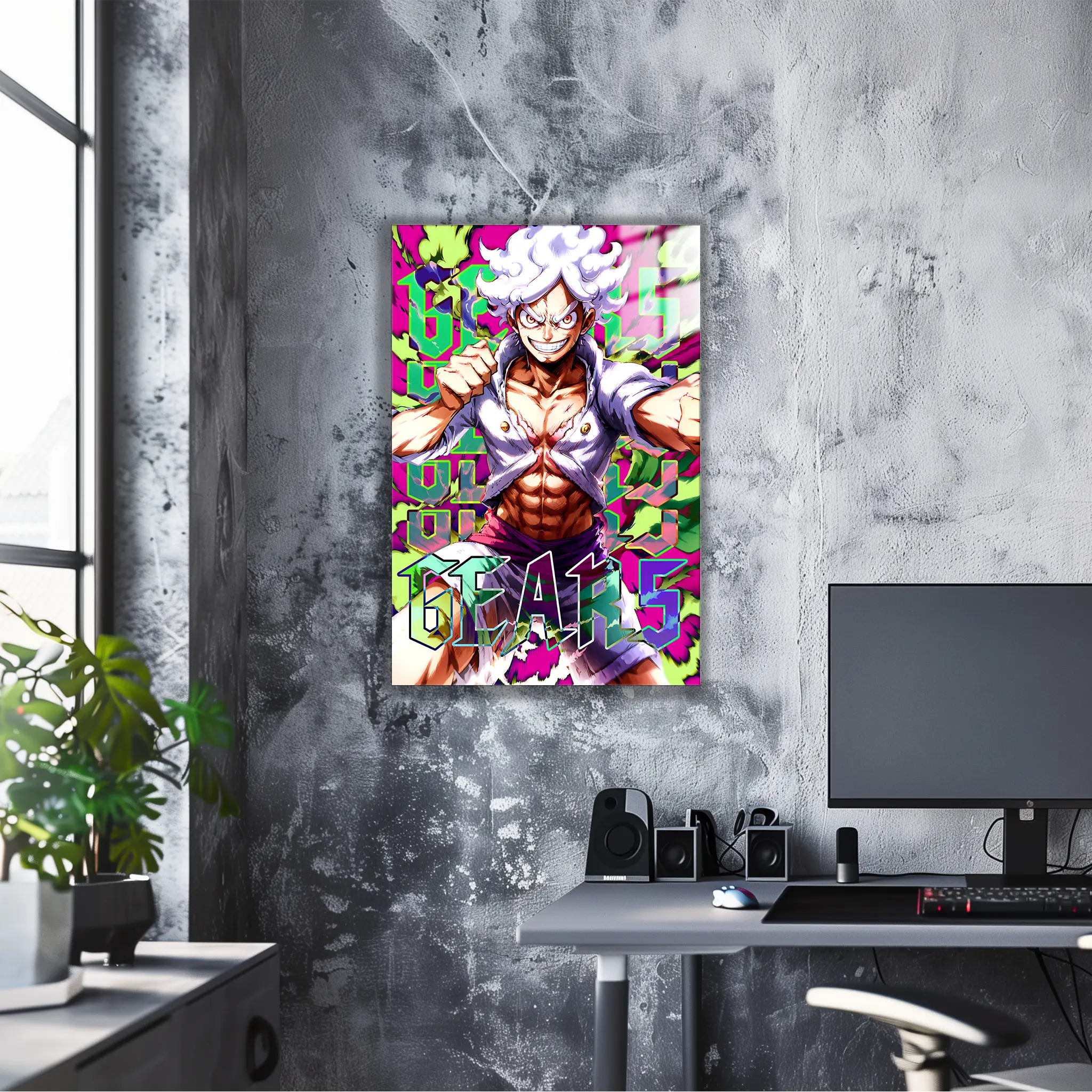 tableau-one-piece-gear-5-colore | DreamWay