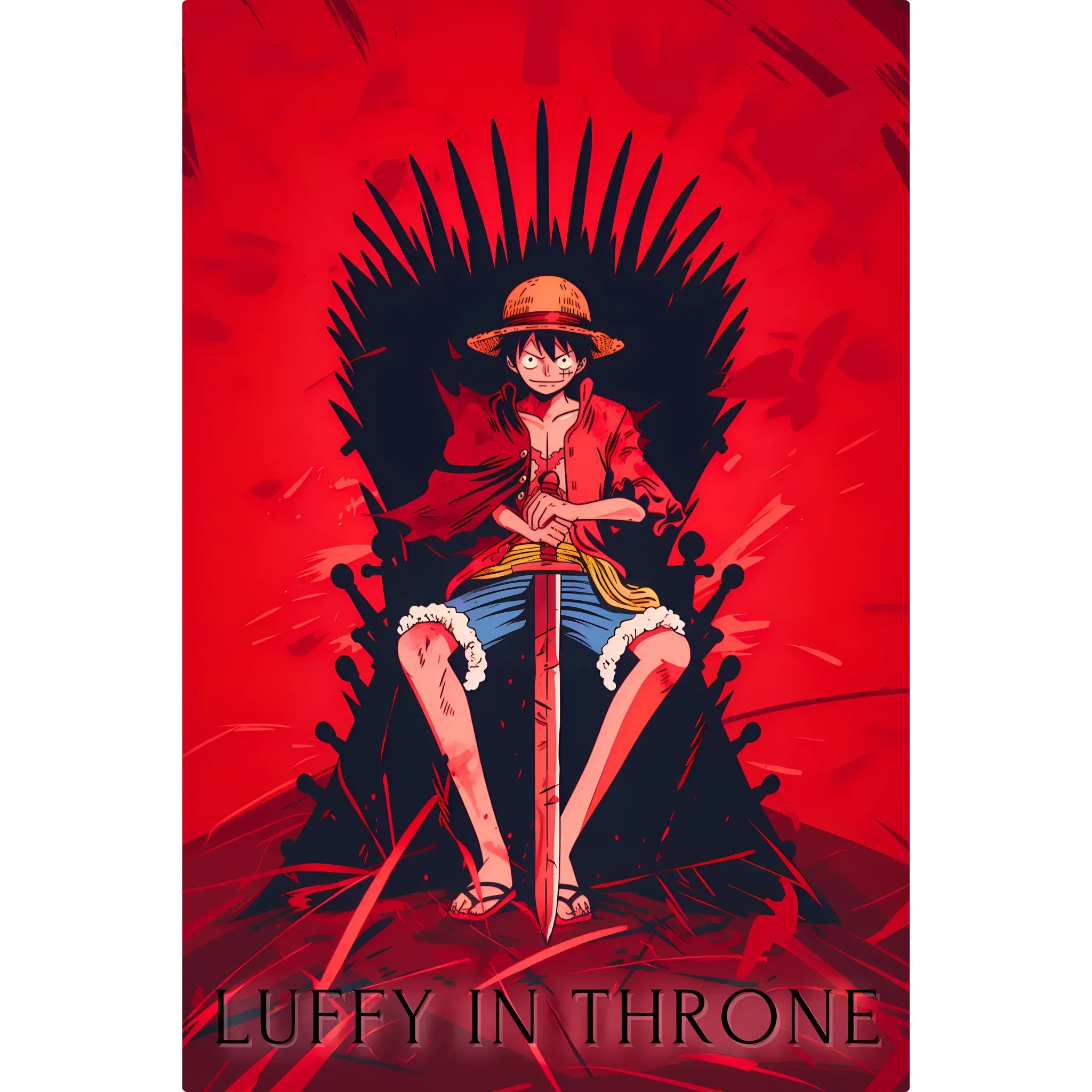 Tableau One Piece le Roi des Pirates