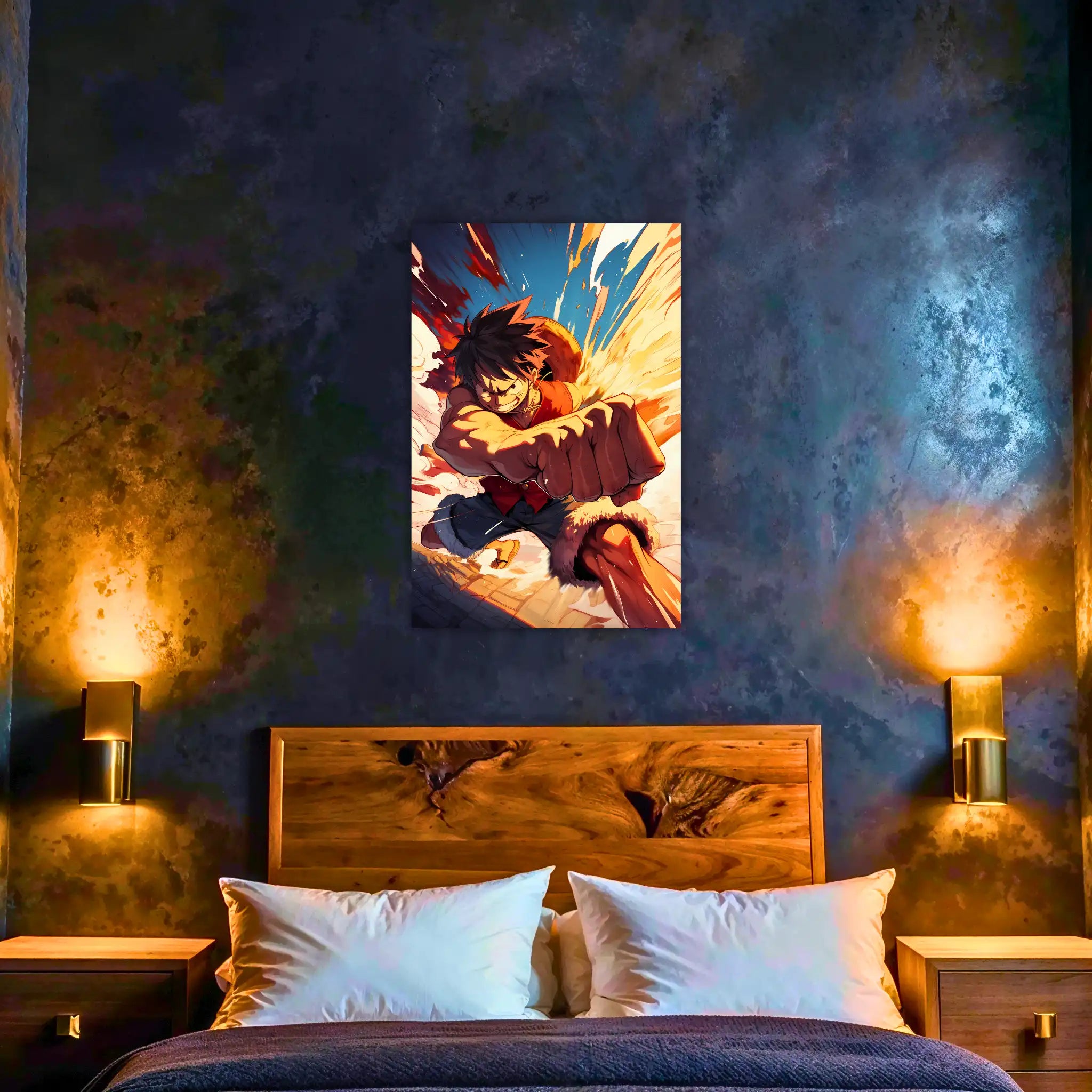 Tableau One Piece Luffy