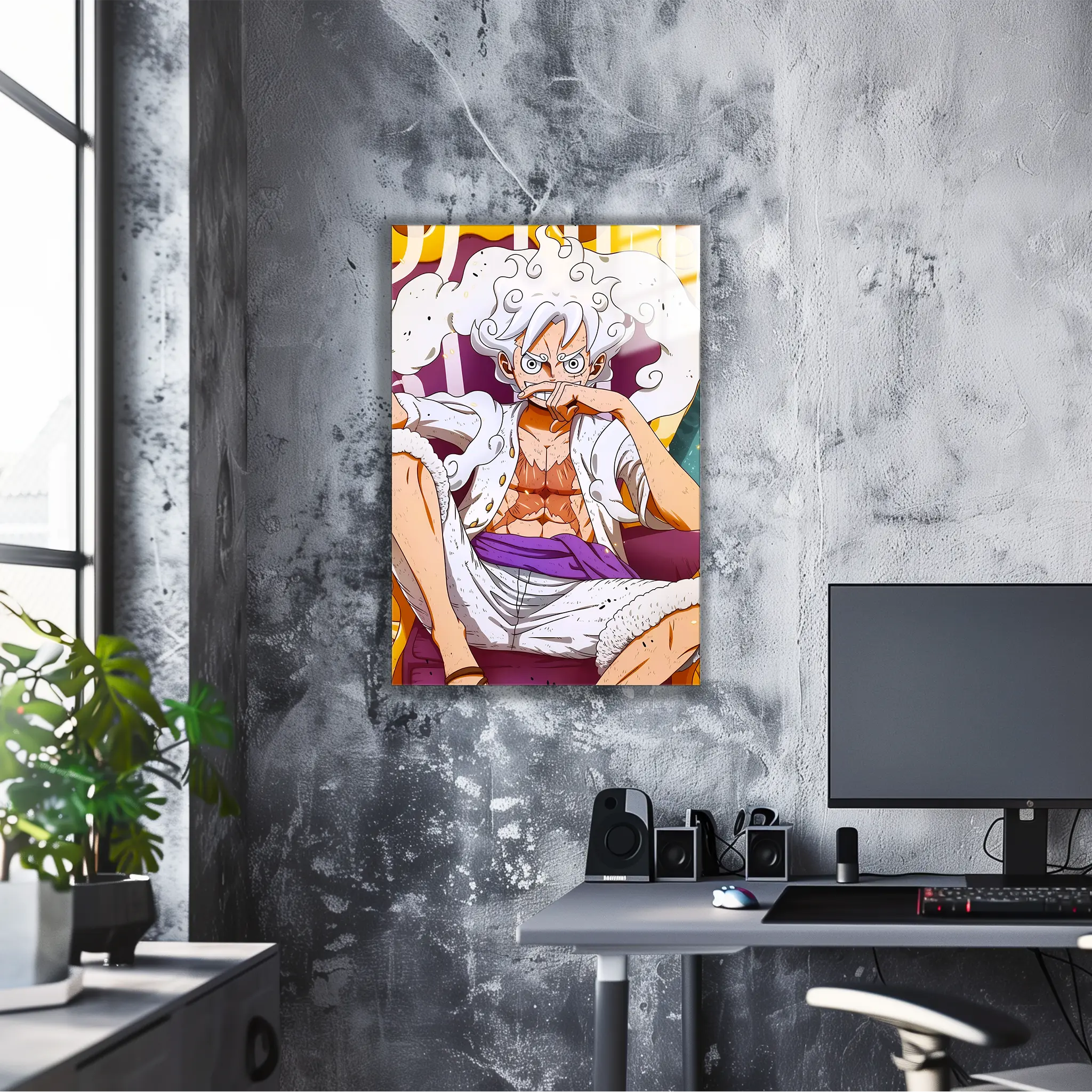 tableau-one-piece-luffy-gear-5 | DreamWay