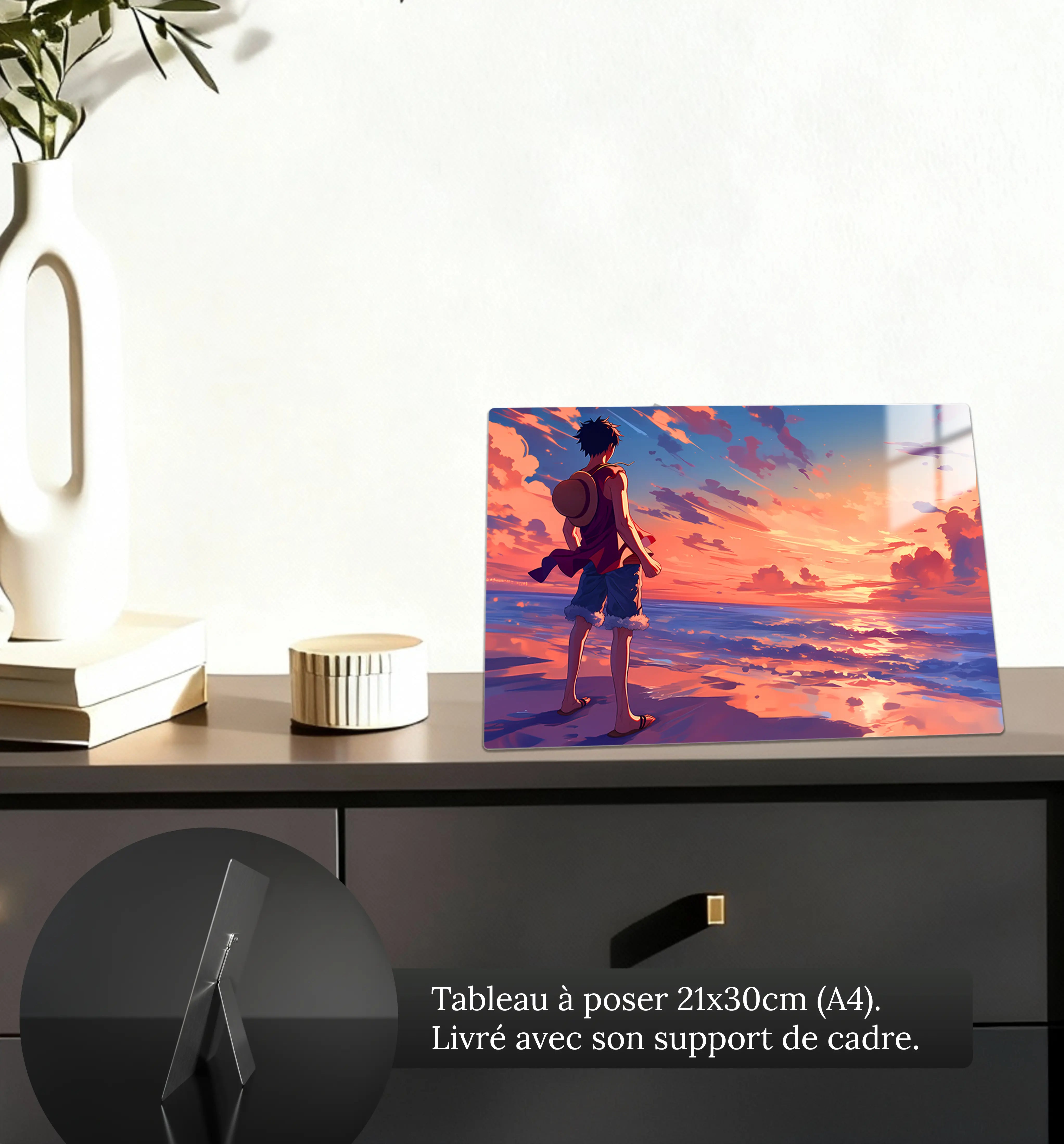tableau-one-piece-plage-petit-format-a-poser-sur-meuble | DreamWay