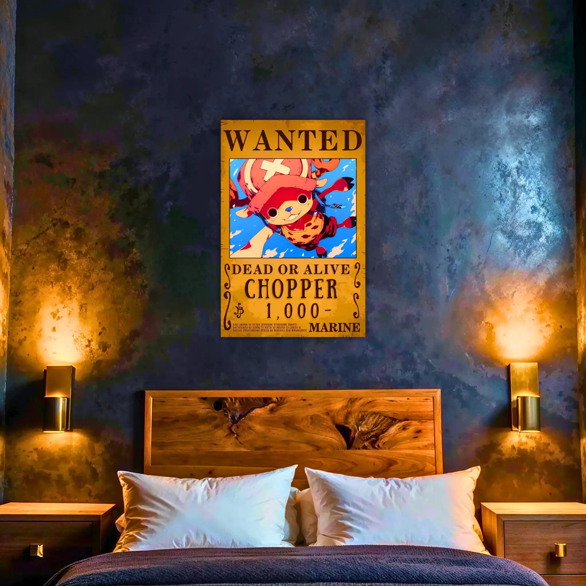 Tableau One Piece Wanted Chopper