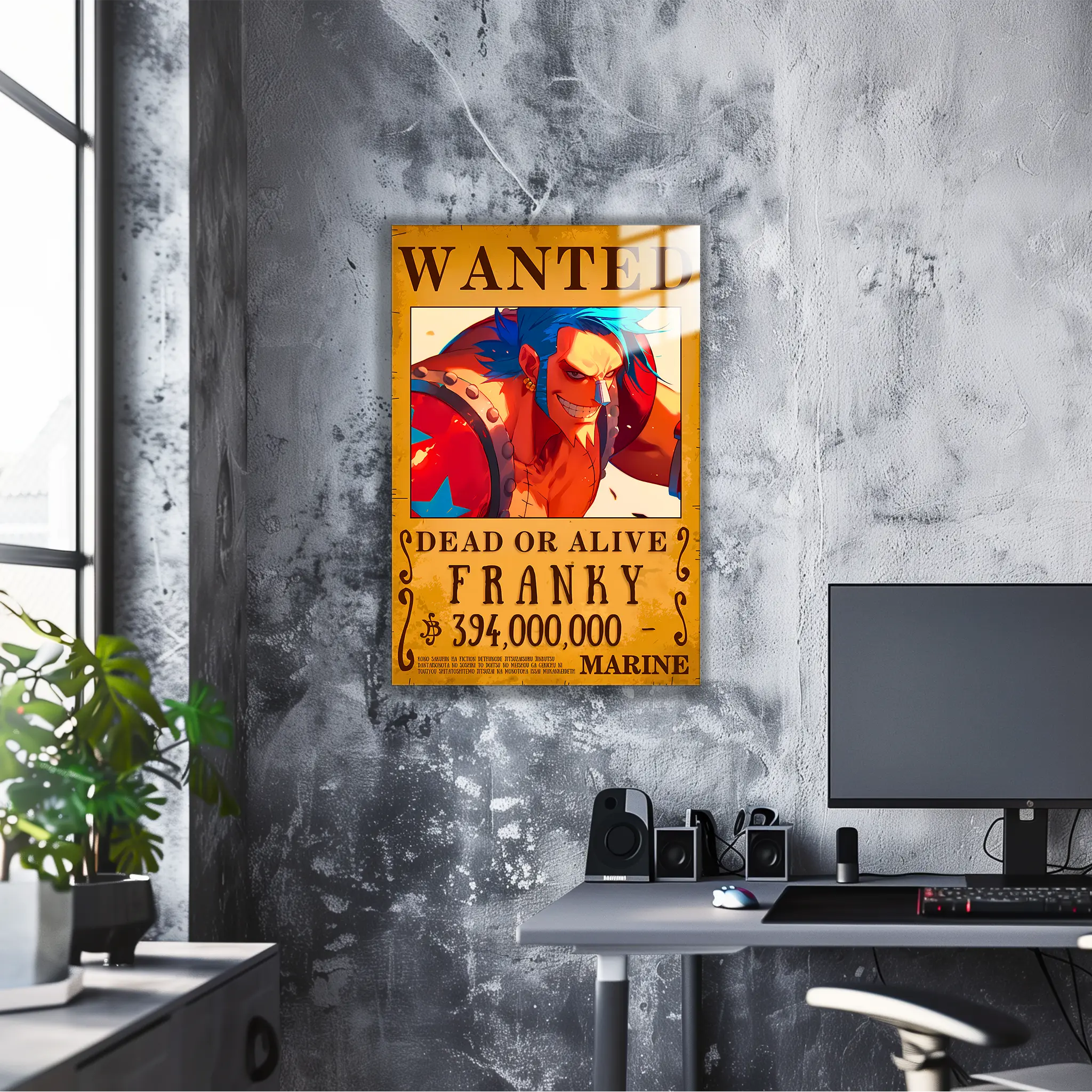 tableau-one-piece-wanted-Franky | DreamWay
