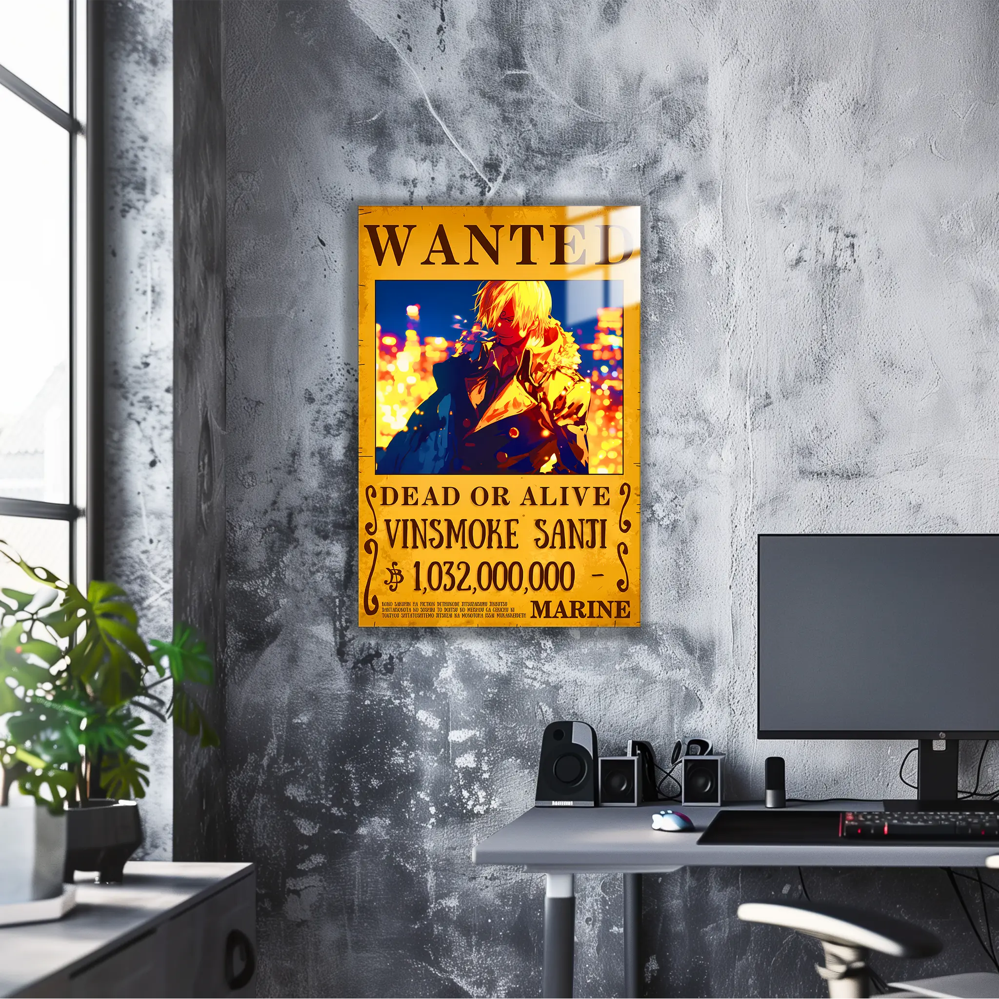 tableau-one-piece-wanted-Sanji | DreamWay