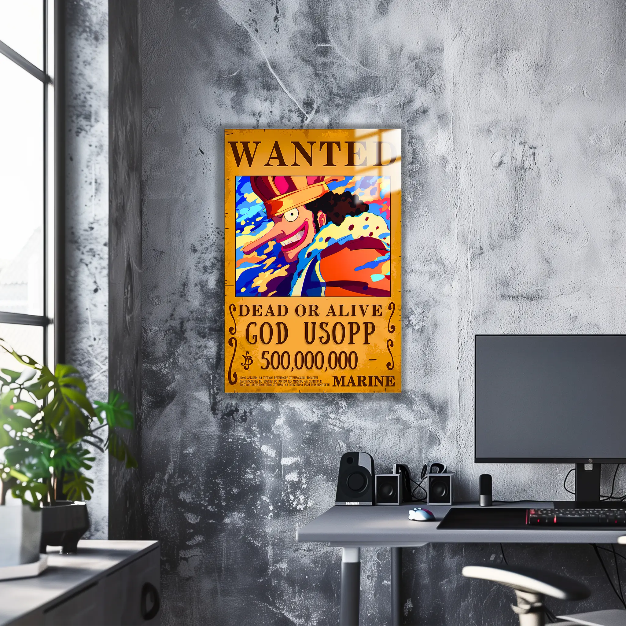 tableau-one-piece-wanted-Usopp-God | DreamWay