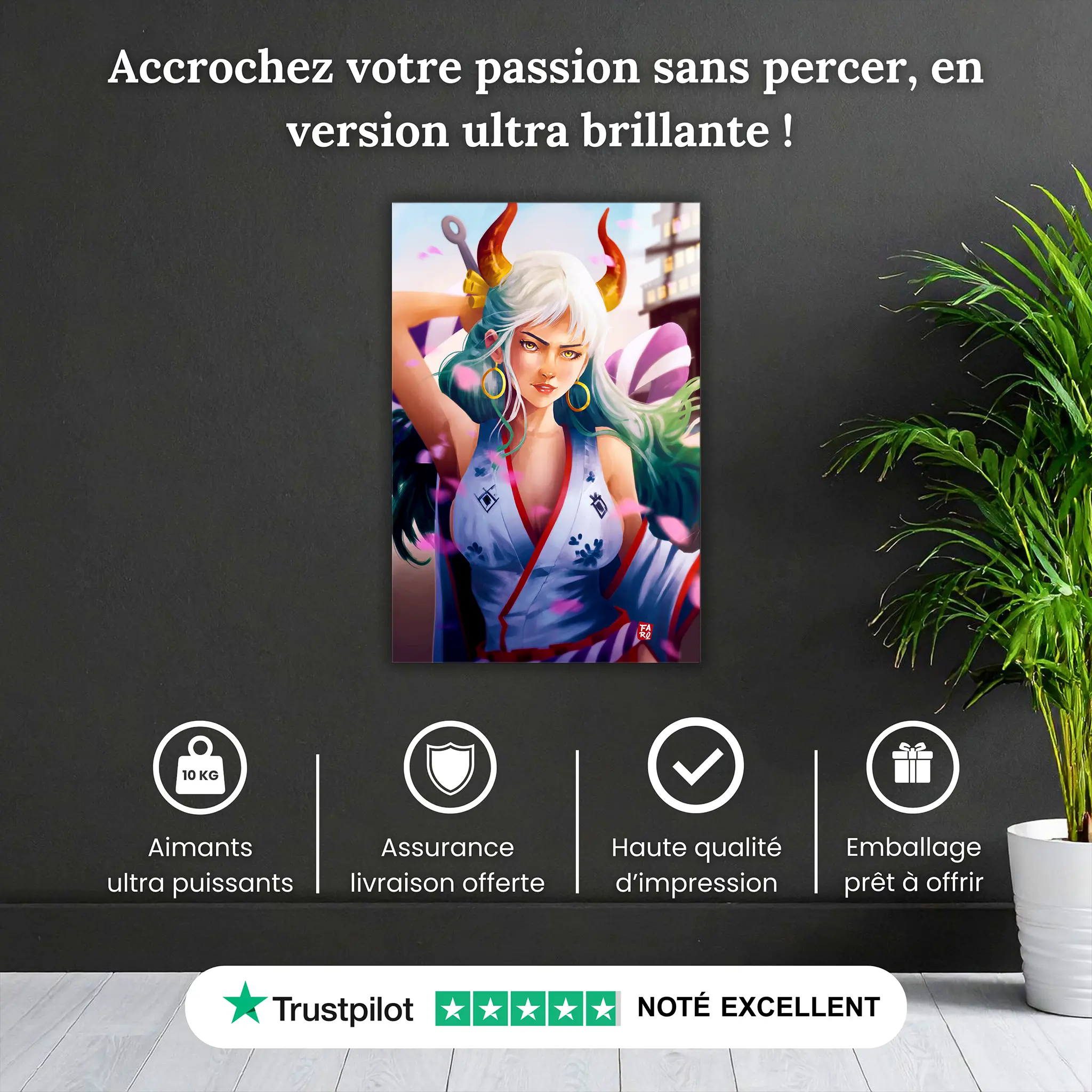 tableau-one-piece-yamato-portrait-pourquoi-acheter | DreamWay