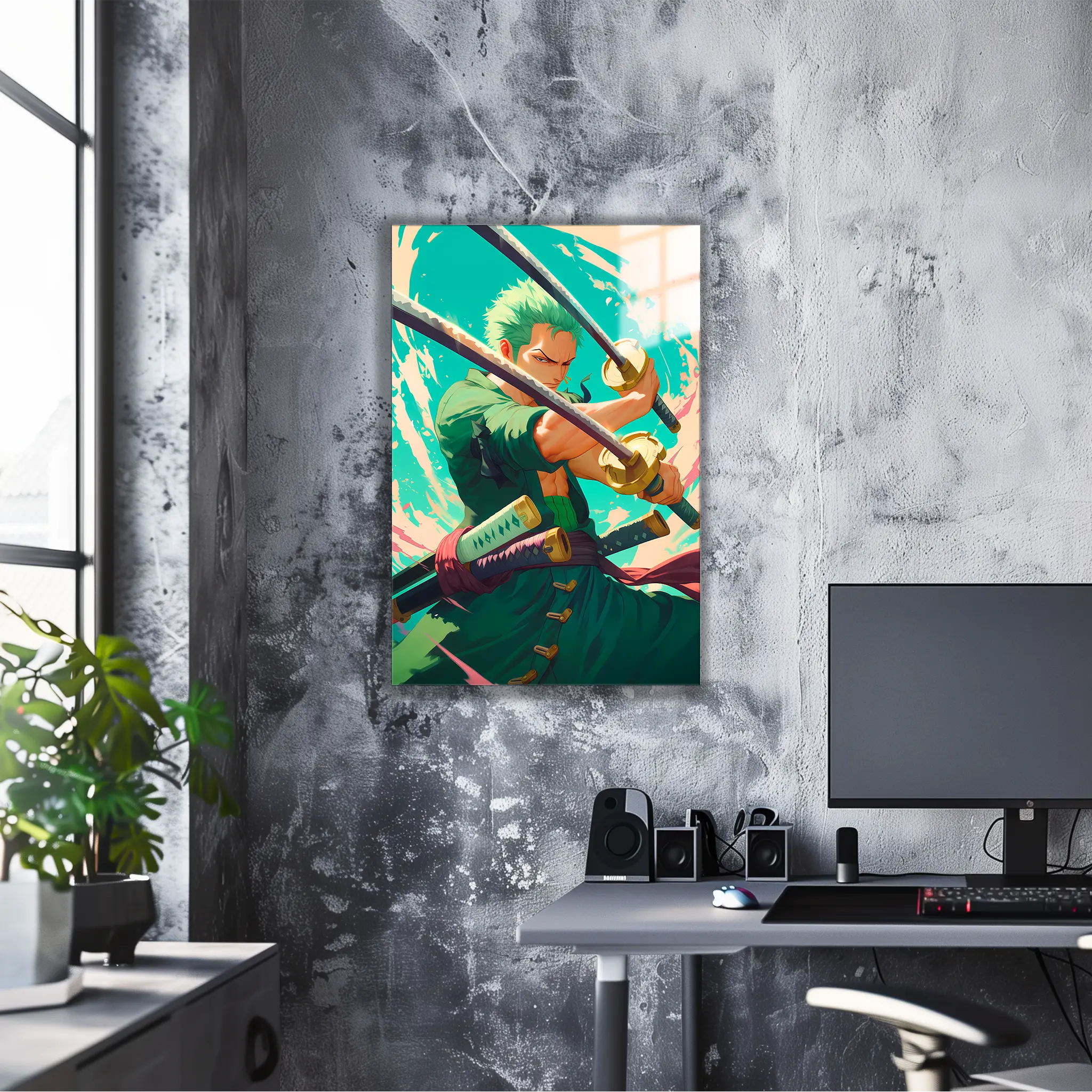 tableau-one-piece-zoro | DreamWay
