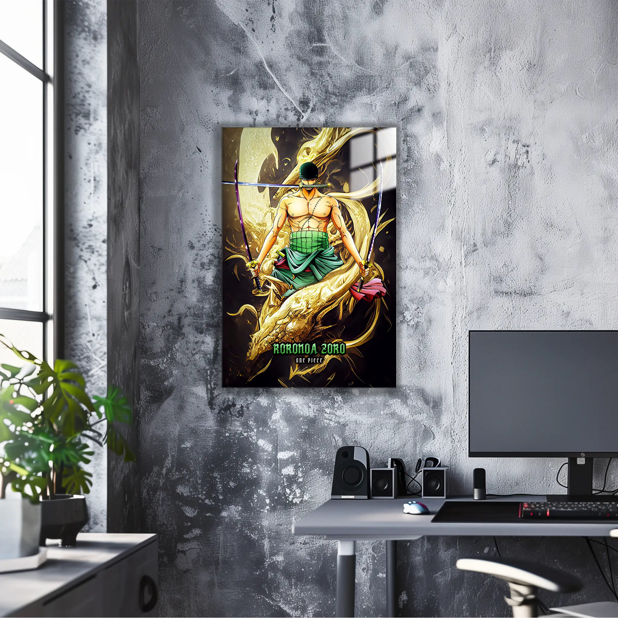 tableau-one-piece-zoro_8765c6f6-7ded-4d82-a13e-cbdc3e3e2b62 | DreamWay