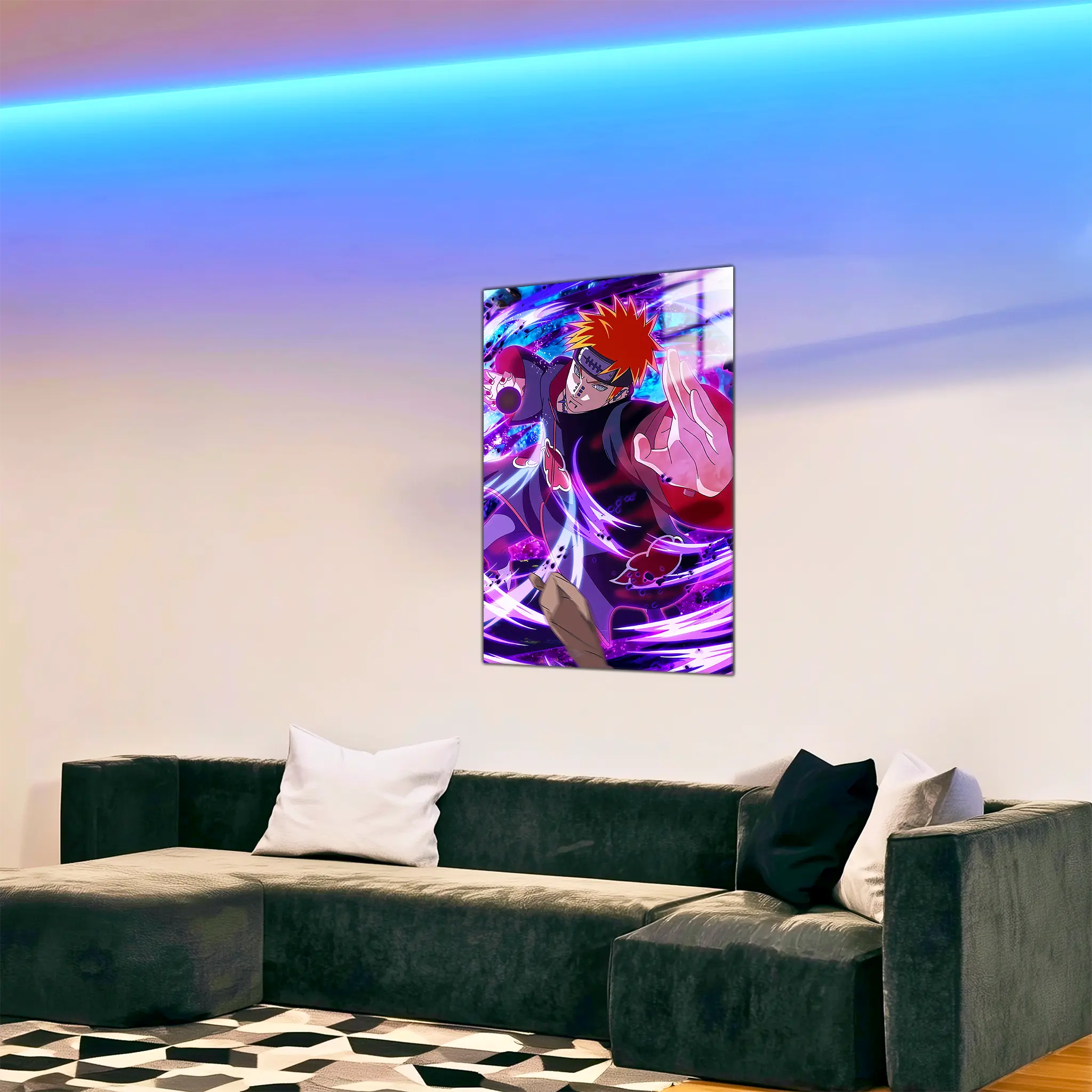 tableau-pain-colore-dans-le-salon | DreamWay