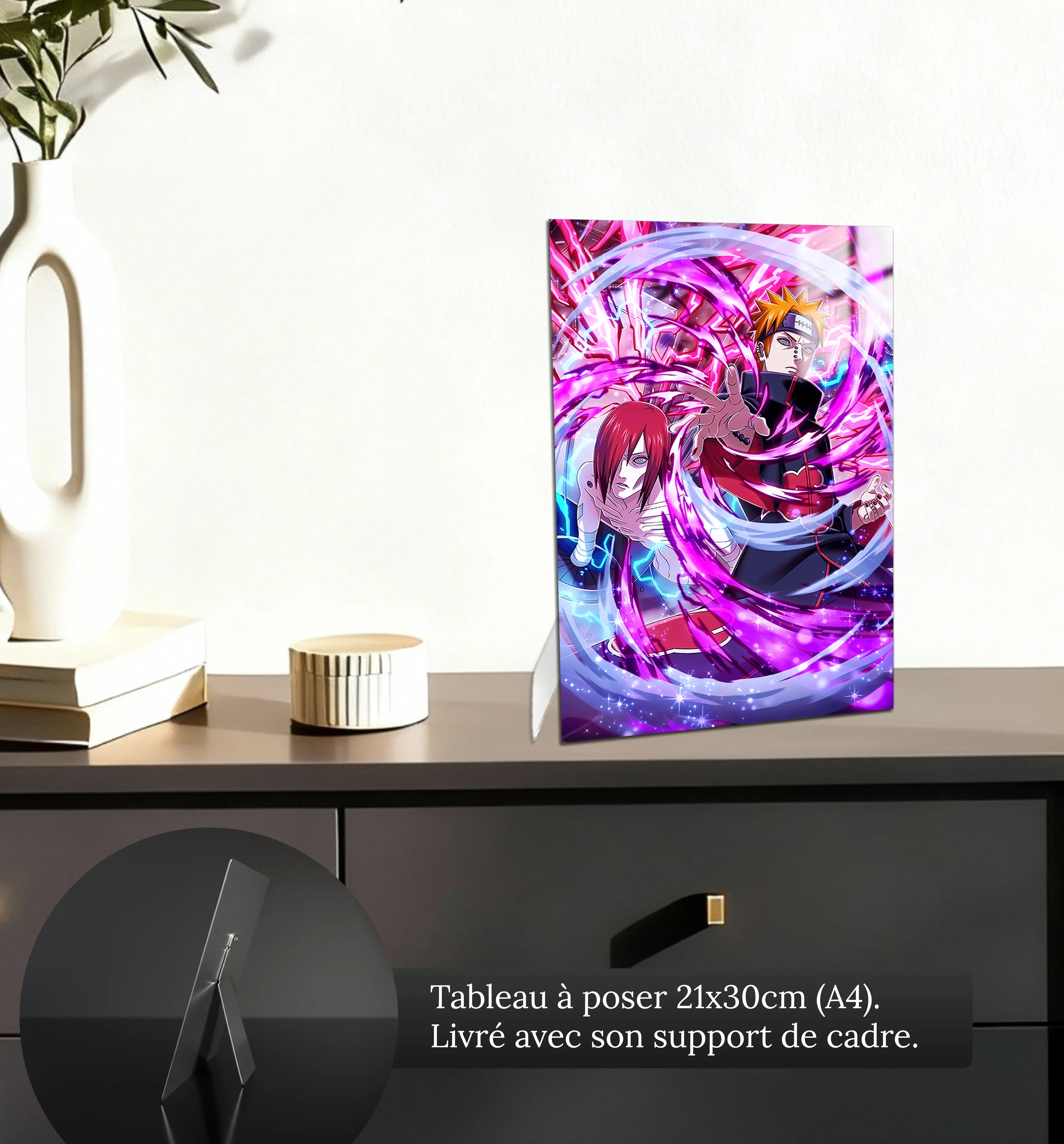 tableau-pain-et-nagato-colore-petit-format-a-poser-sur-meuble | DreamWay