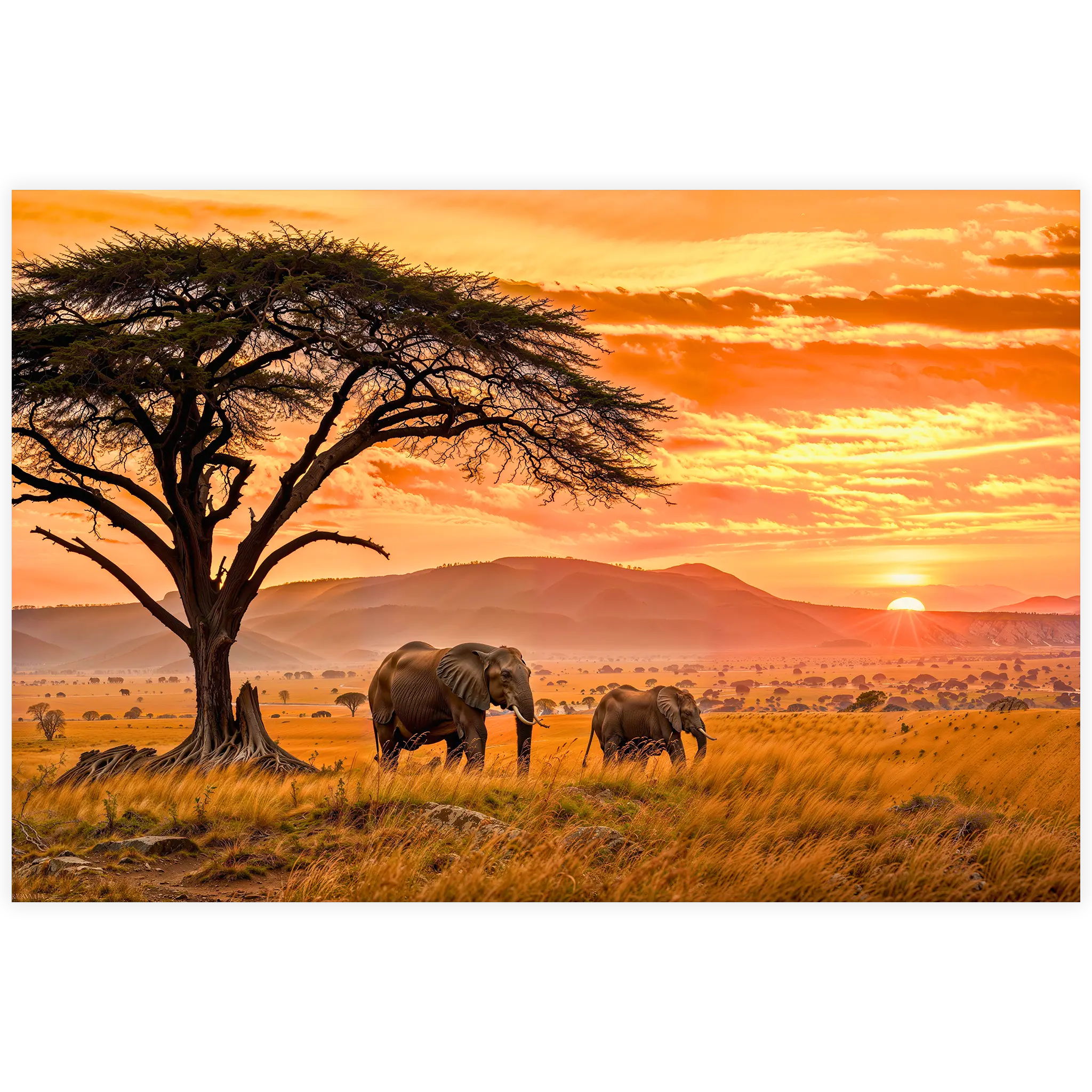 tableau-paysage-africain-4k | DreamWay