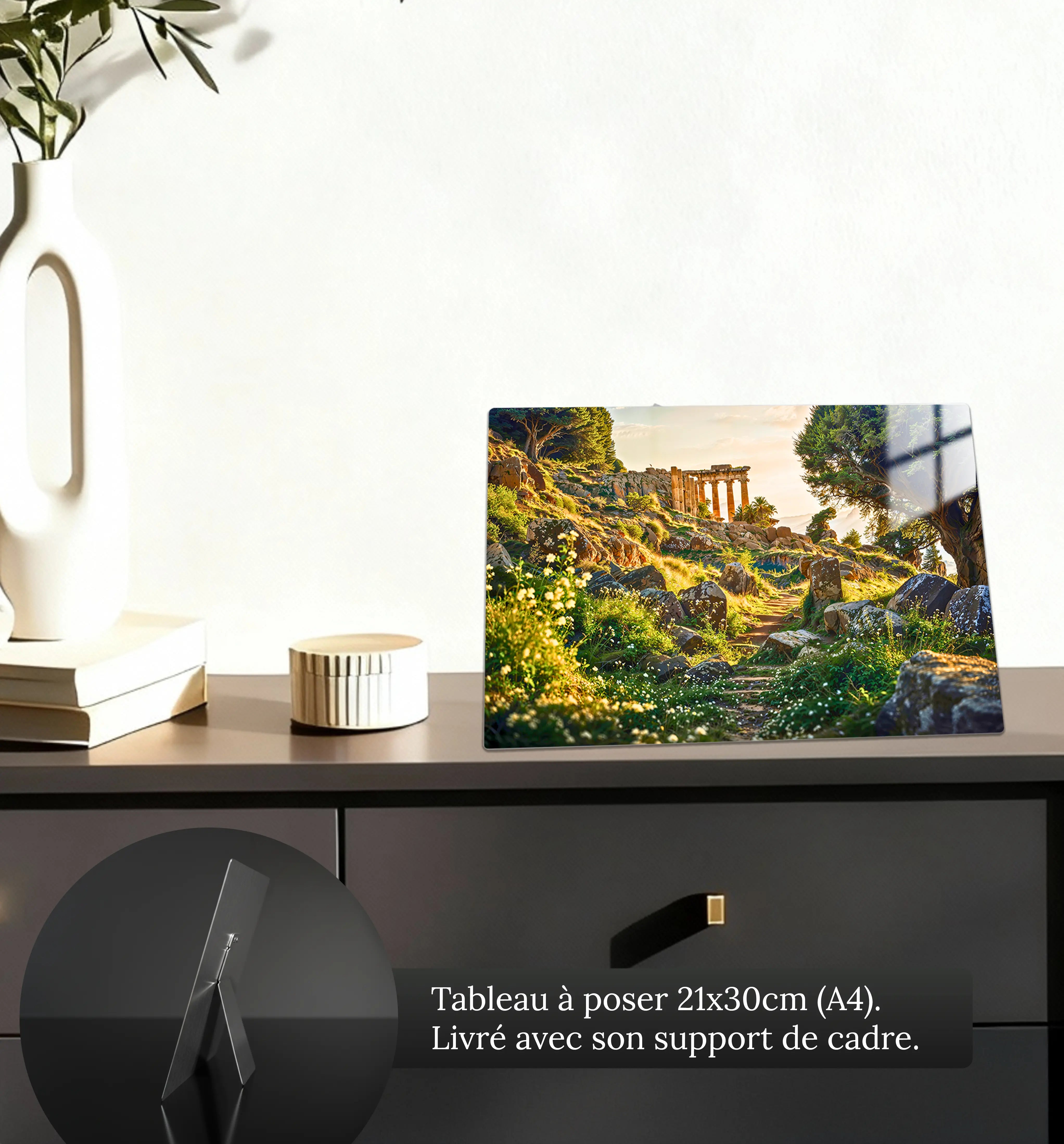 tableau-paysage-ancien-4k-petit-format-a-poser-sur-meuble | DreamWay