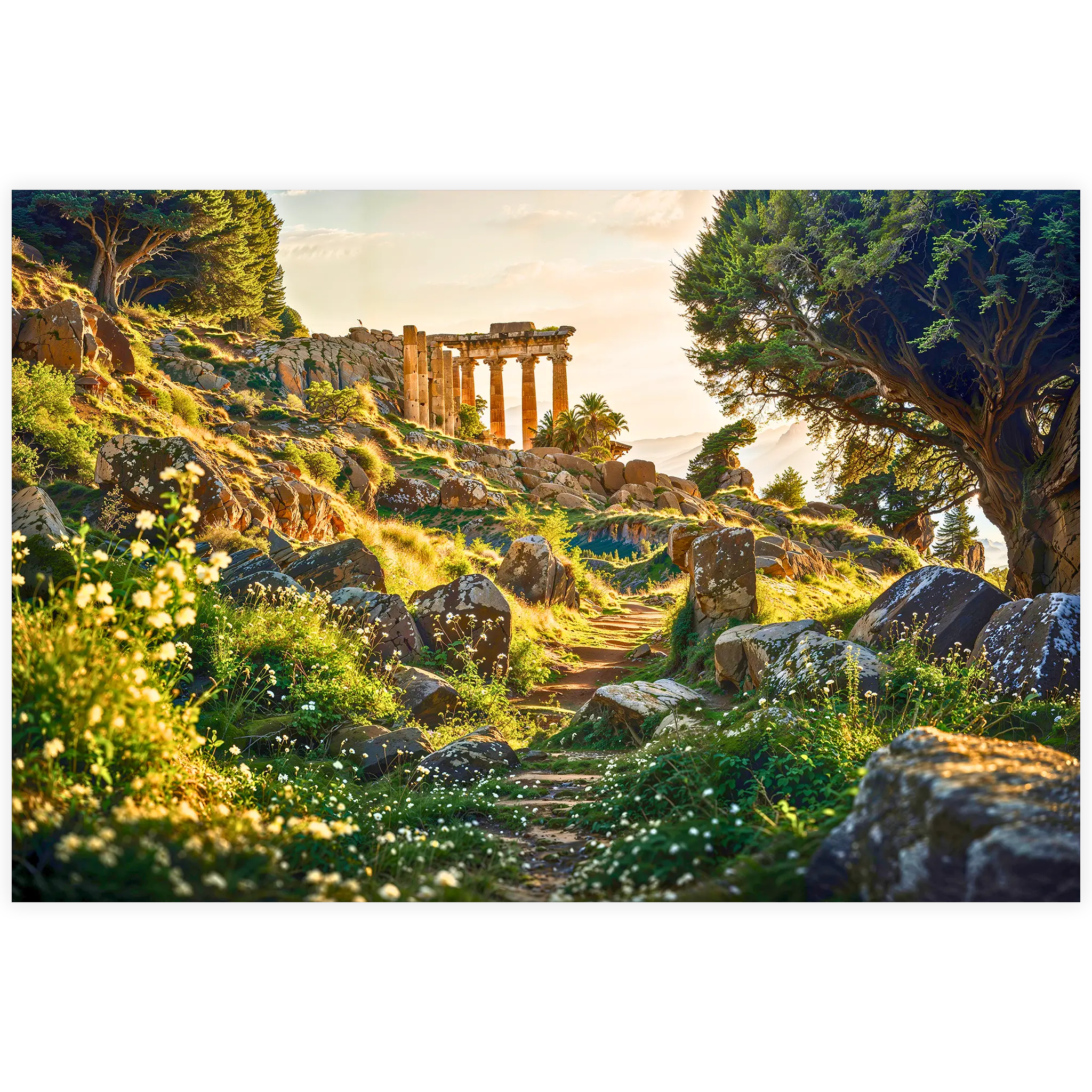 tableau-paysage-ancien-4k | DreamWay