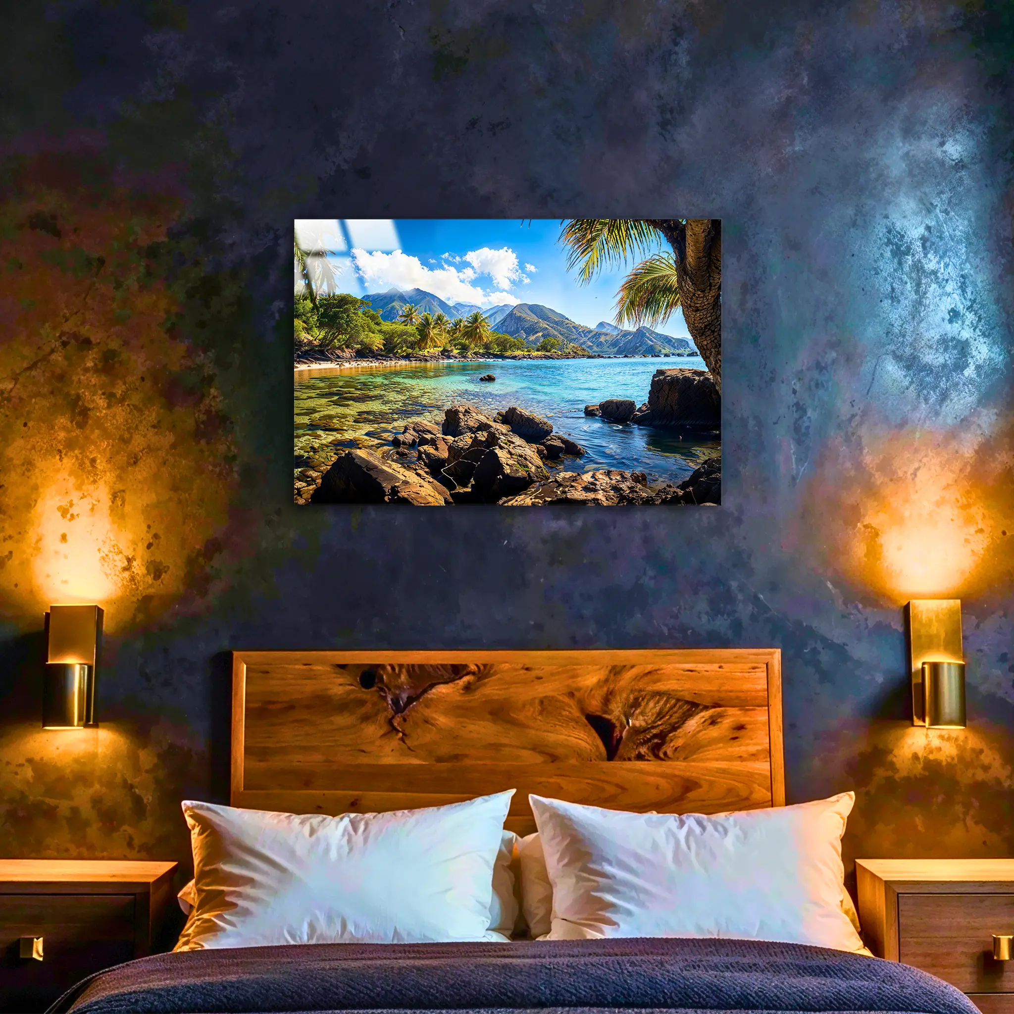 tableau-paysage-antillais-4k-dans-la-chambre | DreamWay