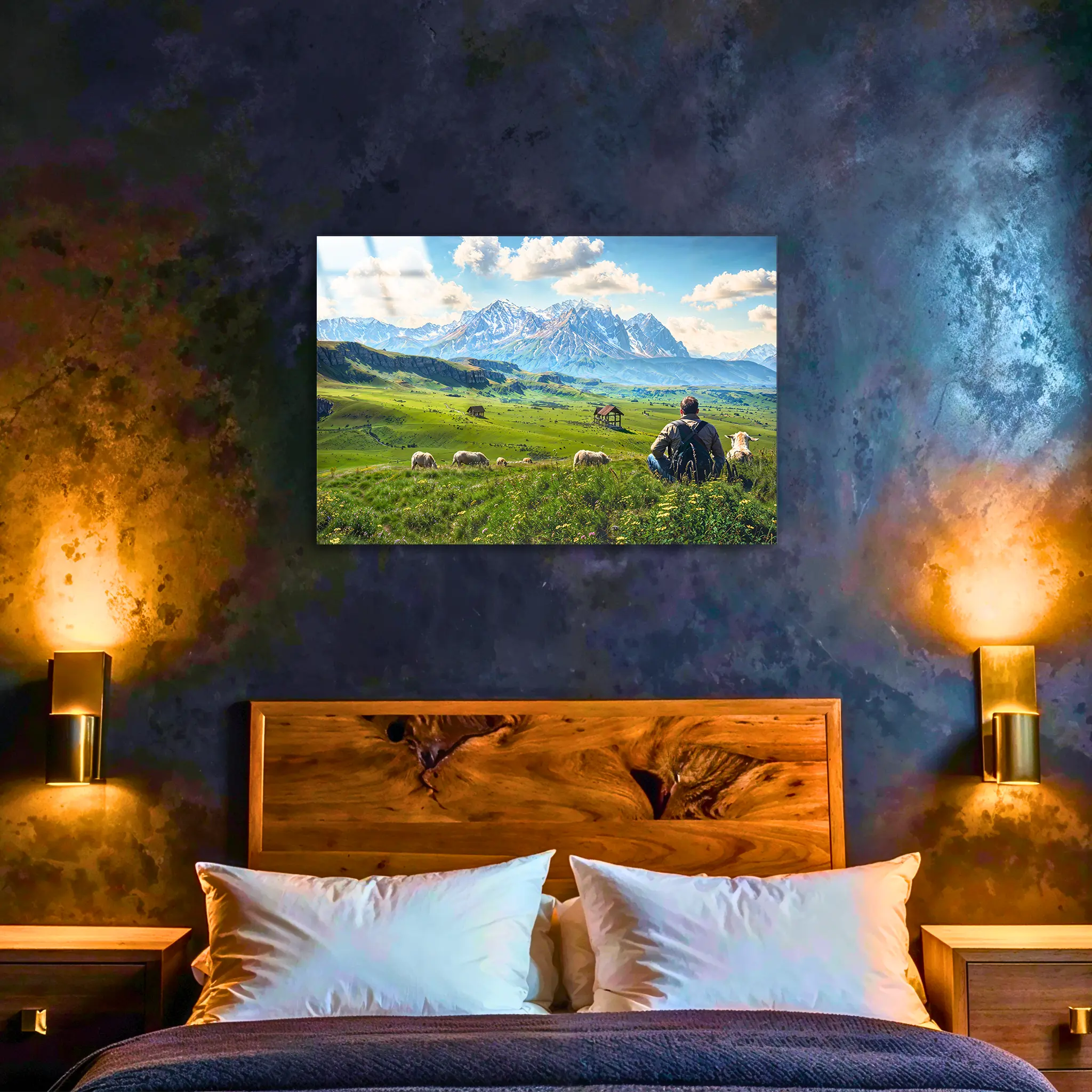tableau-paysage-campagne-4k-dans-la-chambre | DreamWay