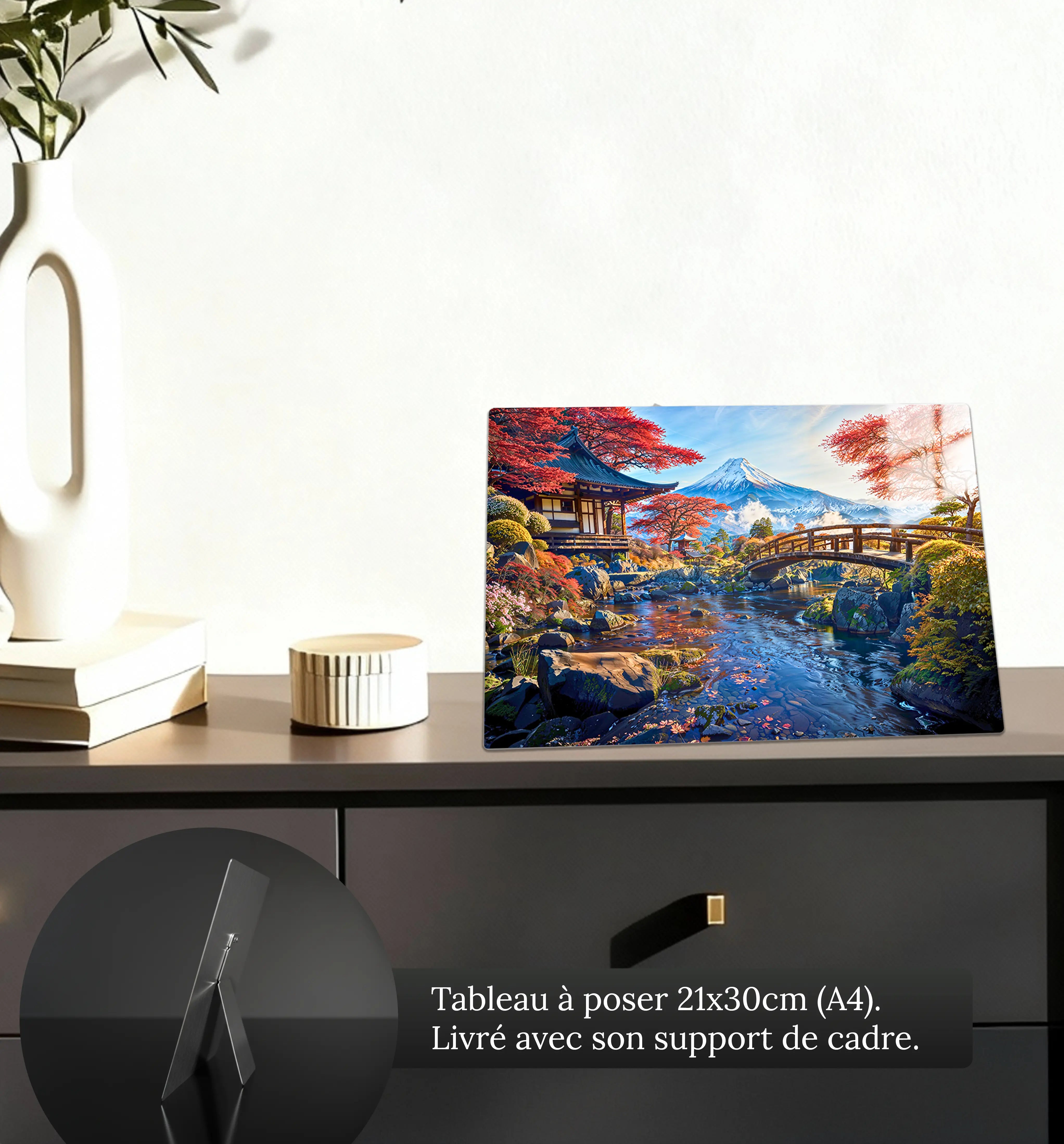 tableau-paysage-japonais-4k-petit-format-a-poser-sur-meuble | DreamWay