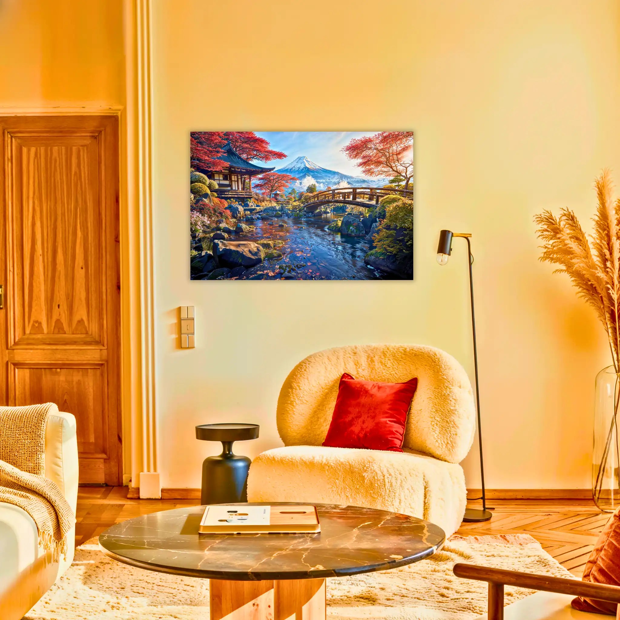 tableau-paysage-japonais-au-salon | DreamWay