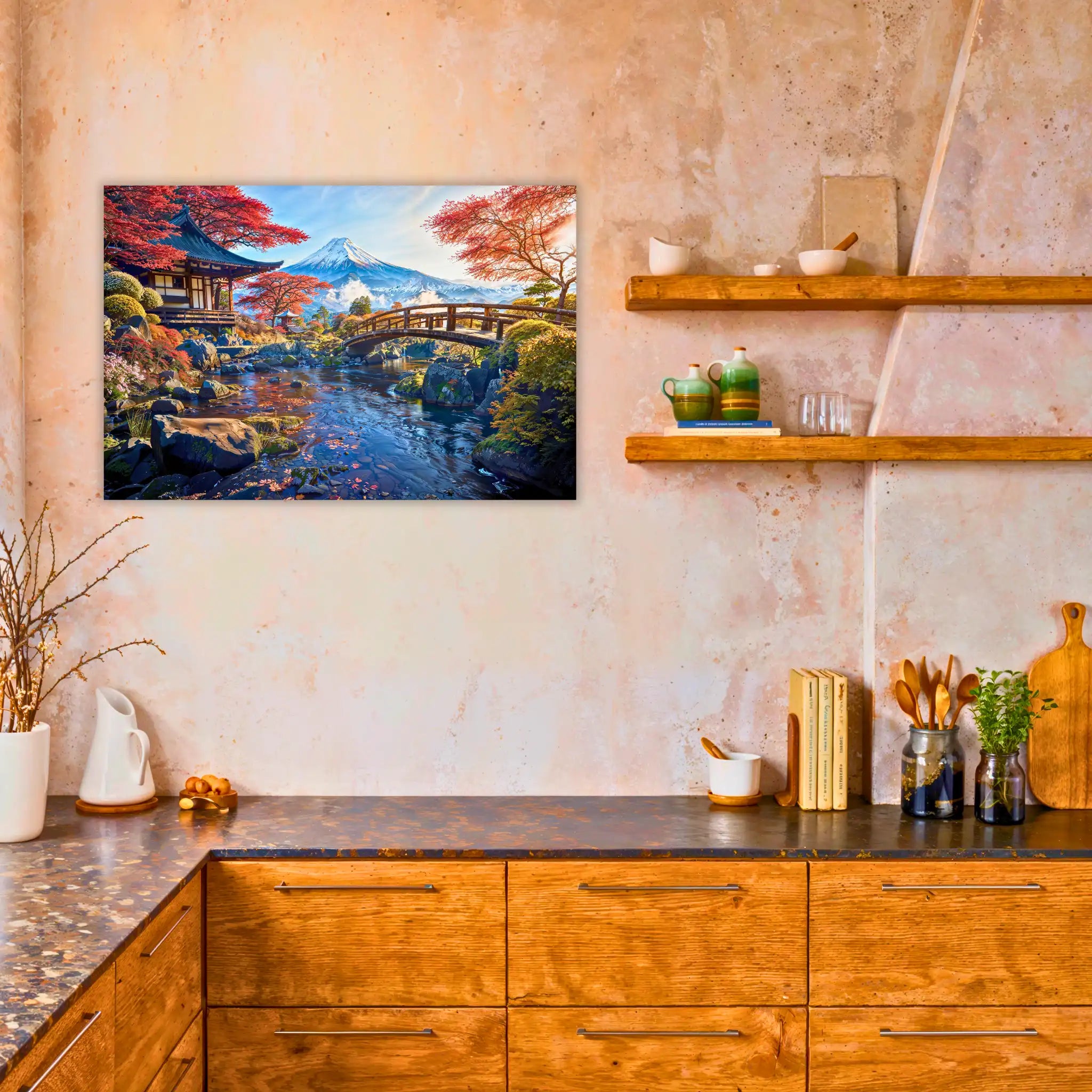 tableau-paysage-japonais-dans-la-cuisine | DreamWay