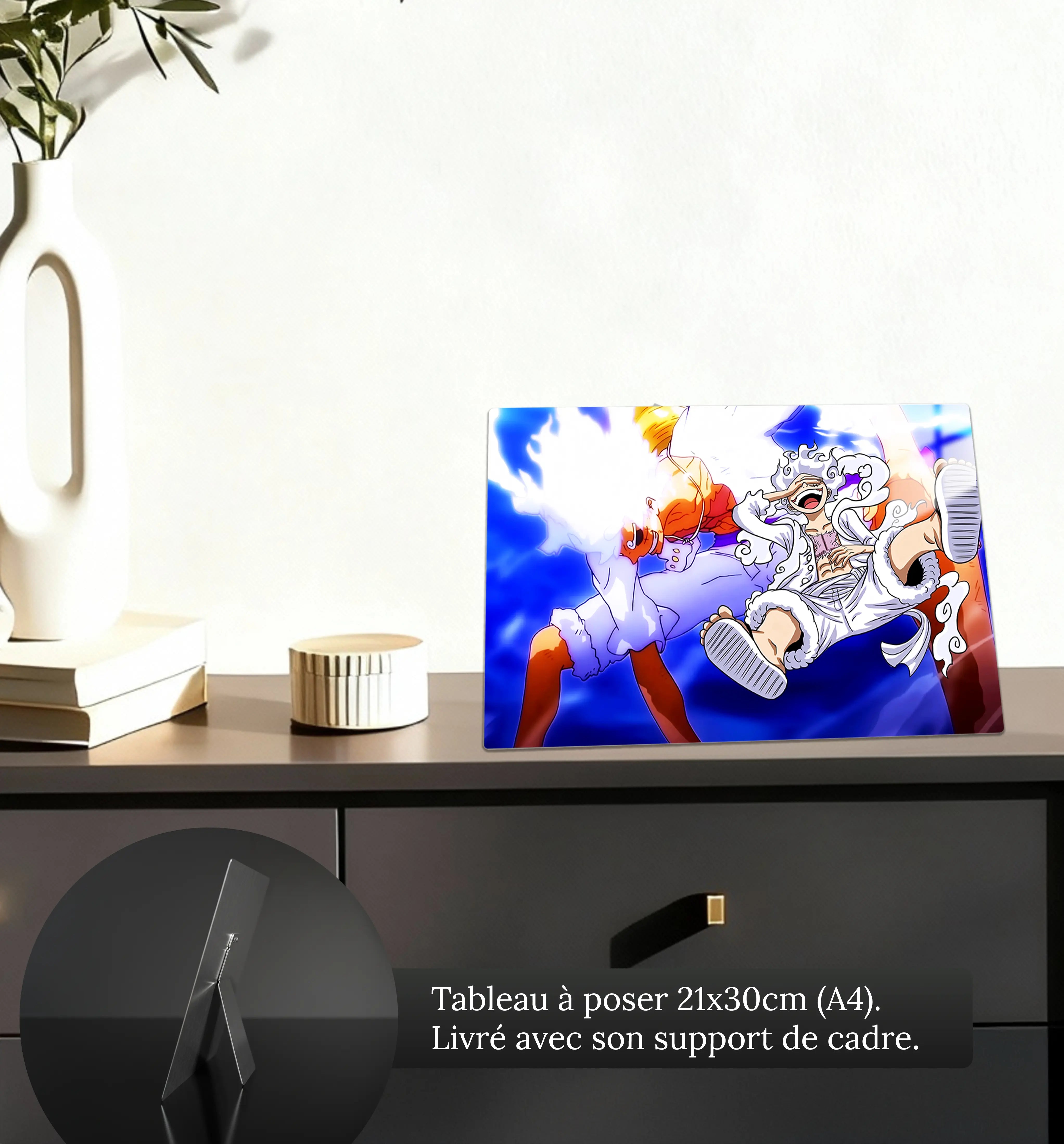 tableau-paysage-luffy-gear-5-petit-format-a-poser-sur-meuble | DreamWay