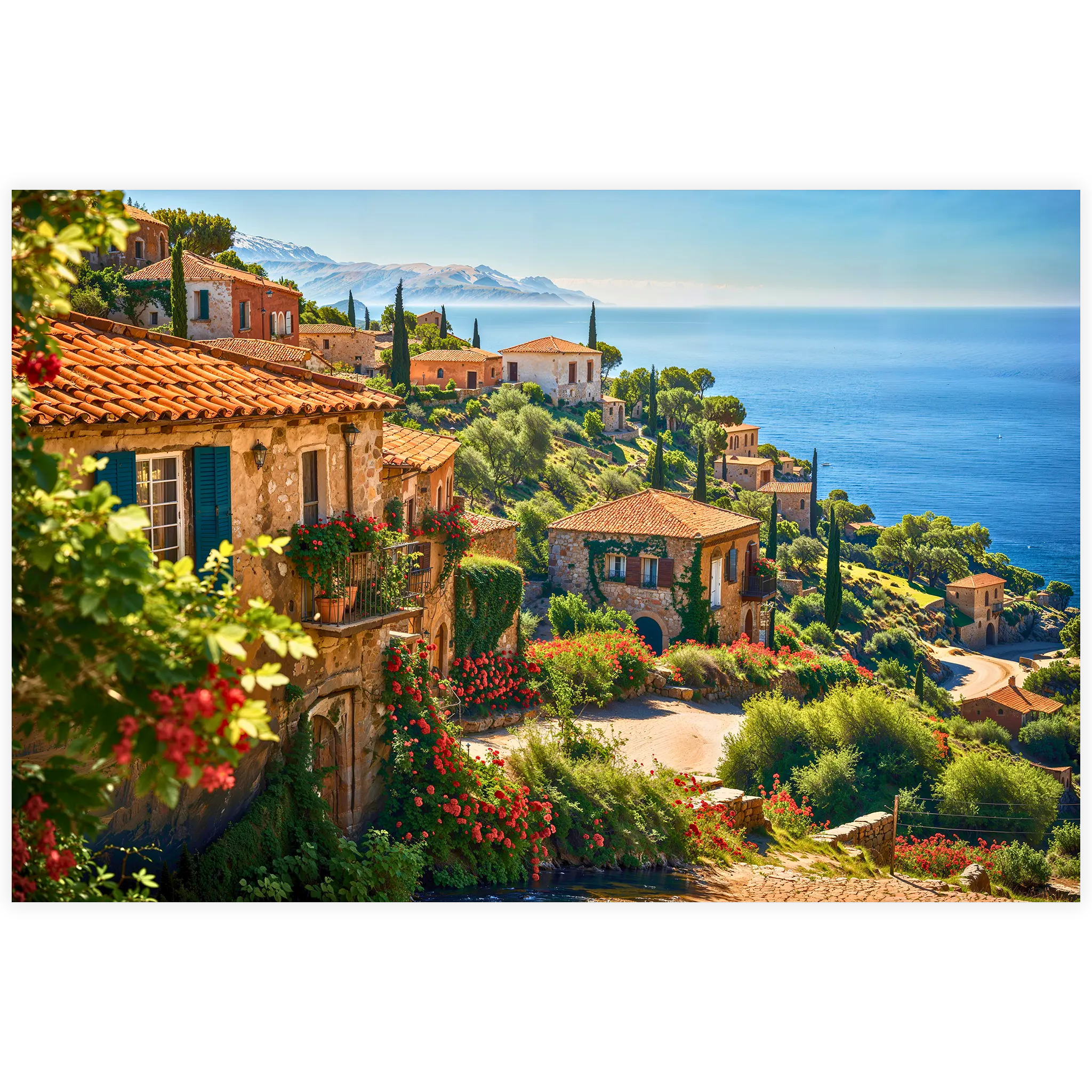 tableau-paysage-mediterraneen-4k | DreamWay