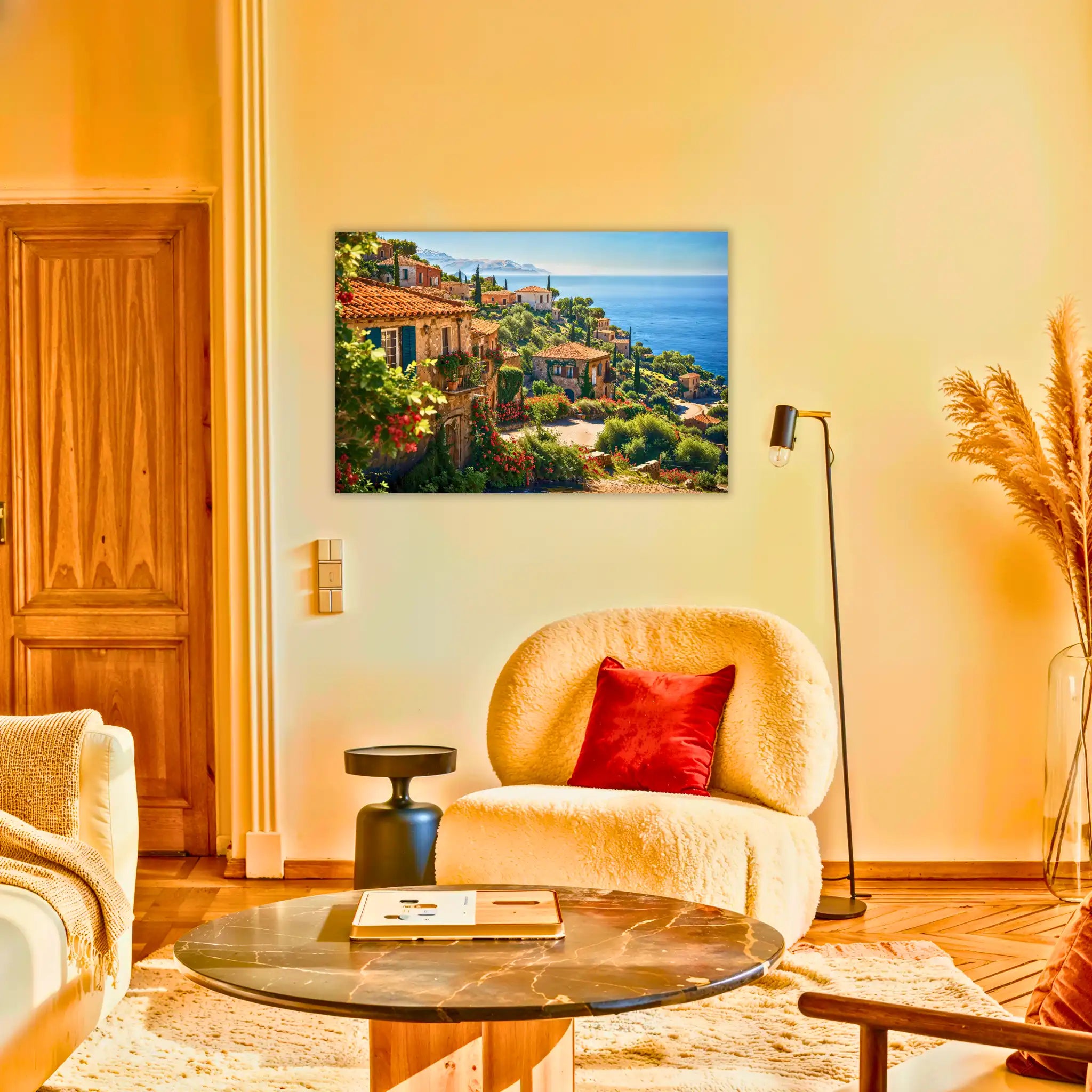 tableau-paysage-mediterraneen-au-salon | DreamWay
