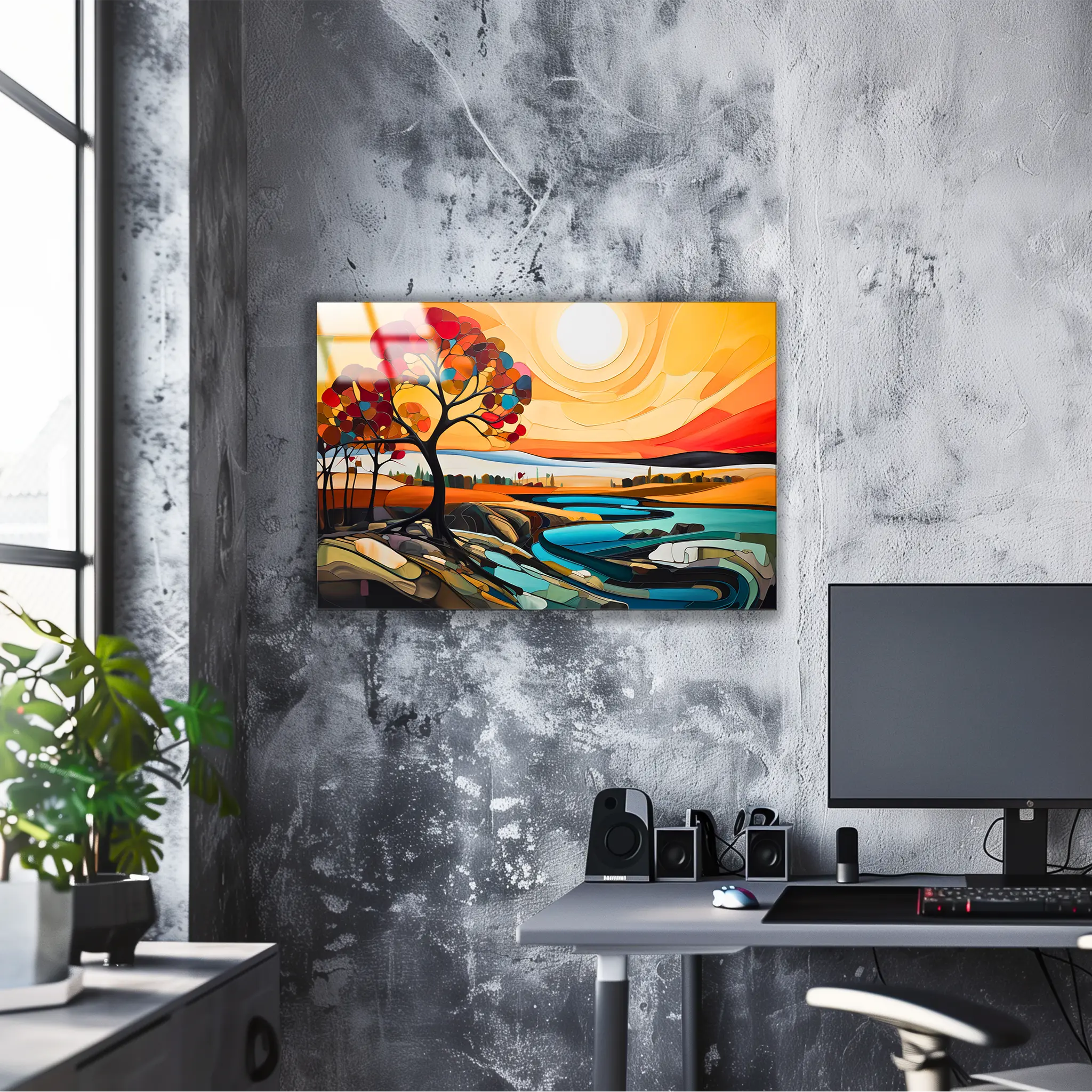 tableau-paysage-moderne-4k | DreamWay