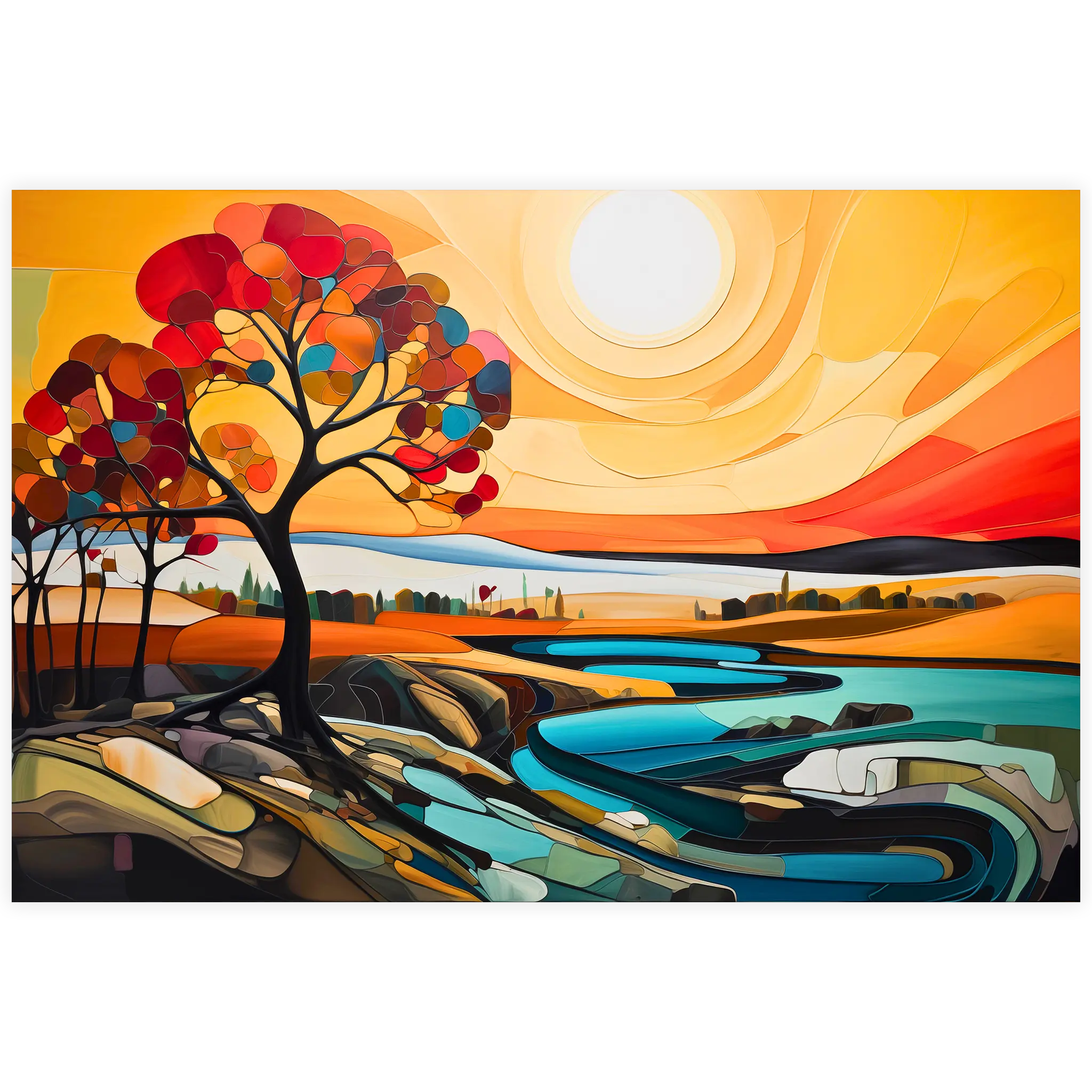 tableau-paysage-moderne-4k | DreamWay