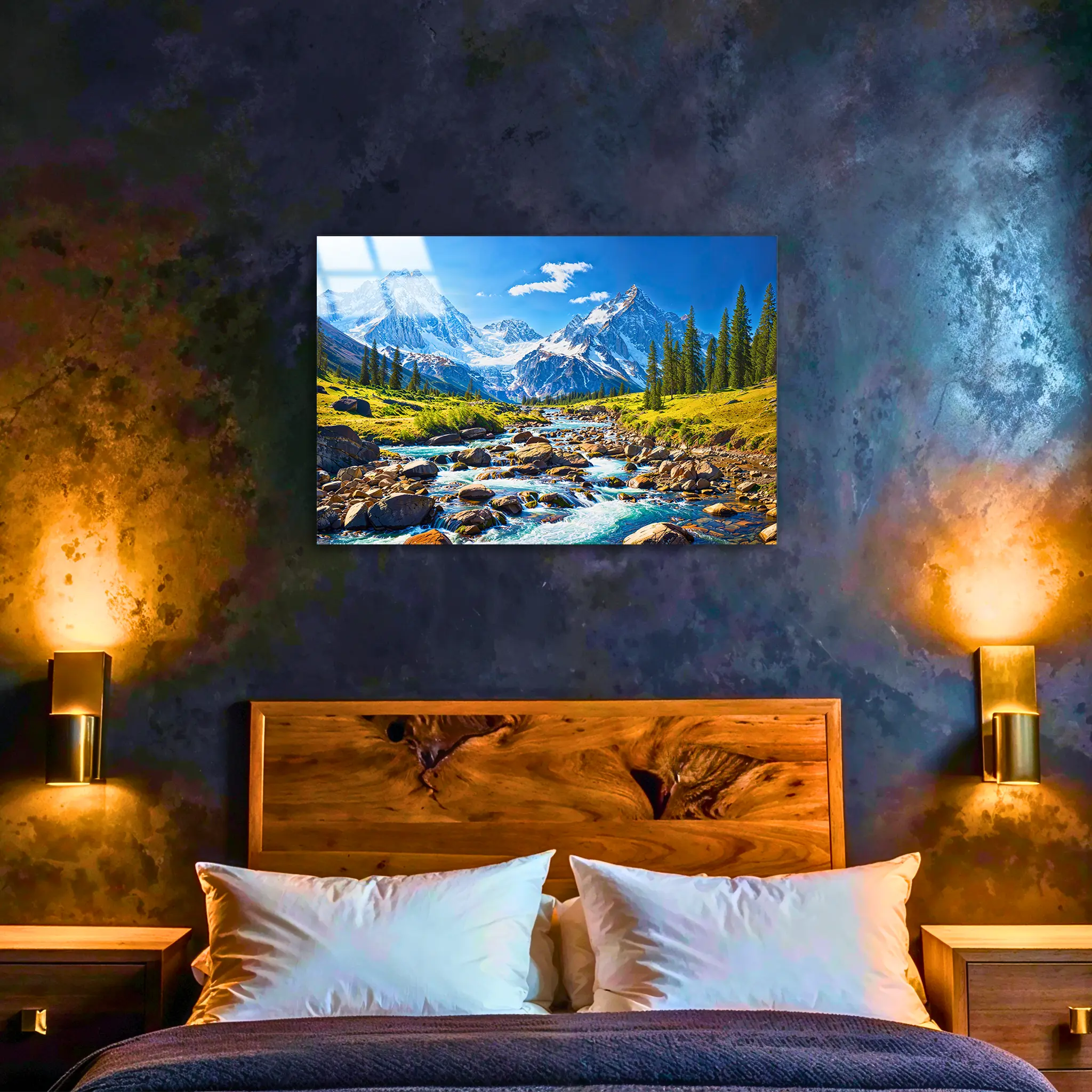 tableau-paysage-montagne-4k-dans-la-chambre | DreamWay