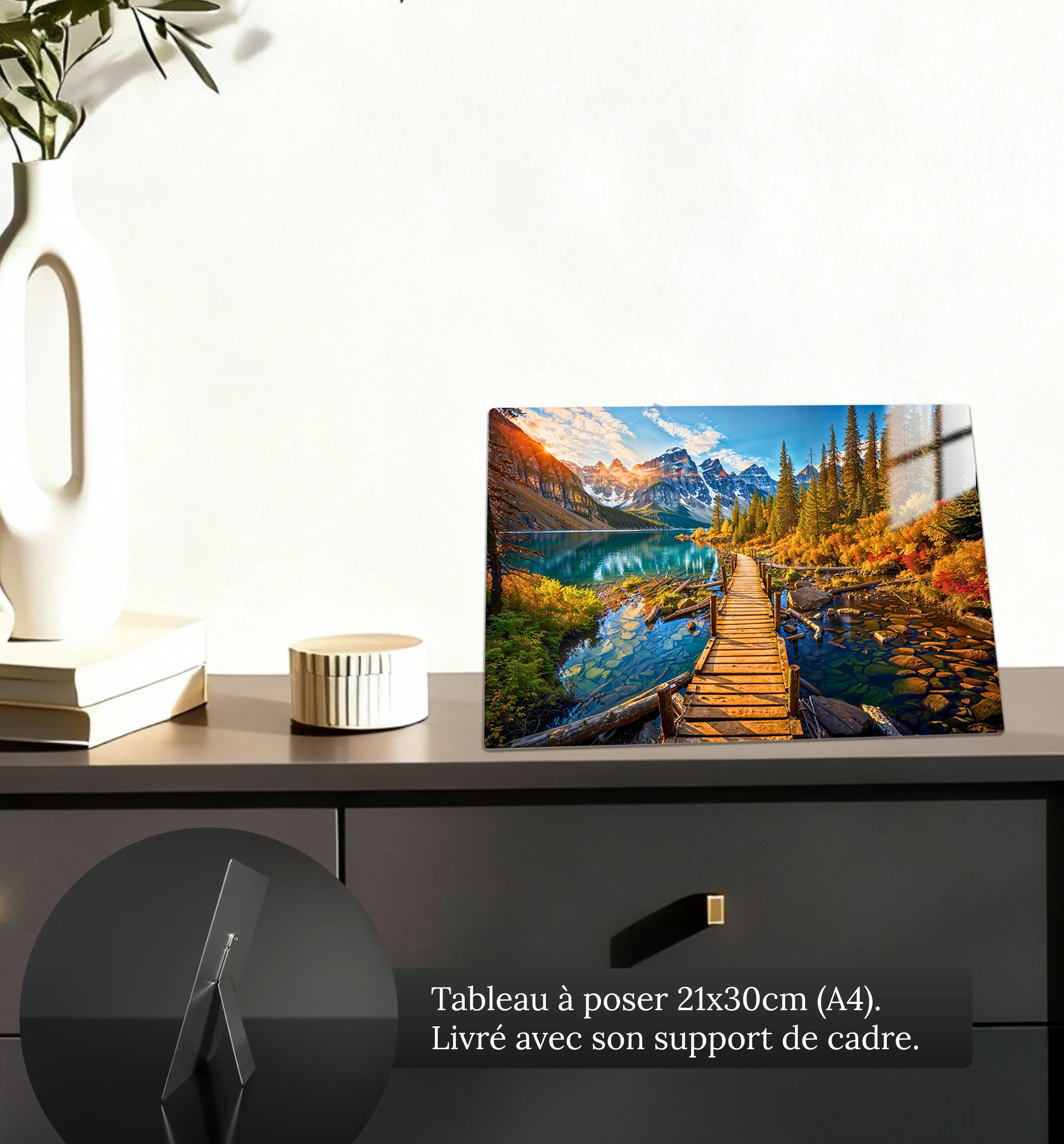 tableau-paysage-nature-4k-petit-format-a-poser-sur-meuble | DreamWay