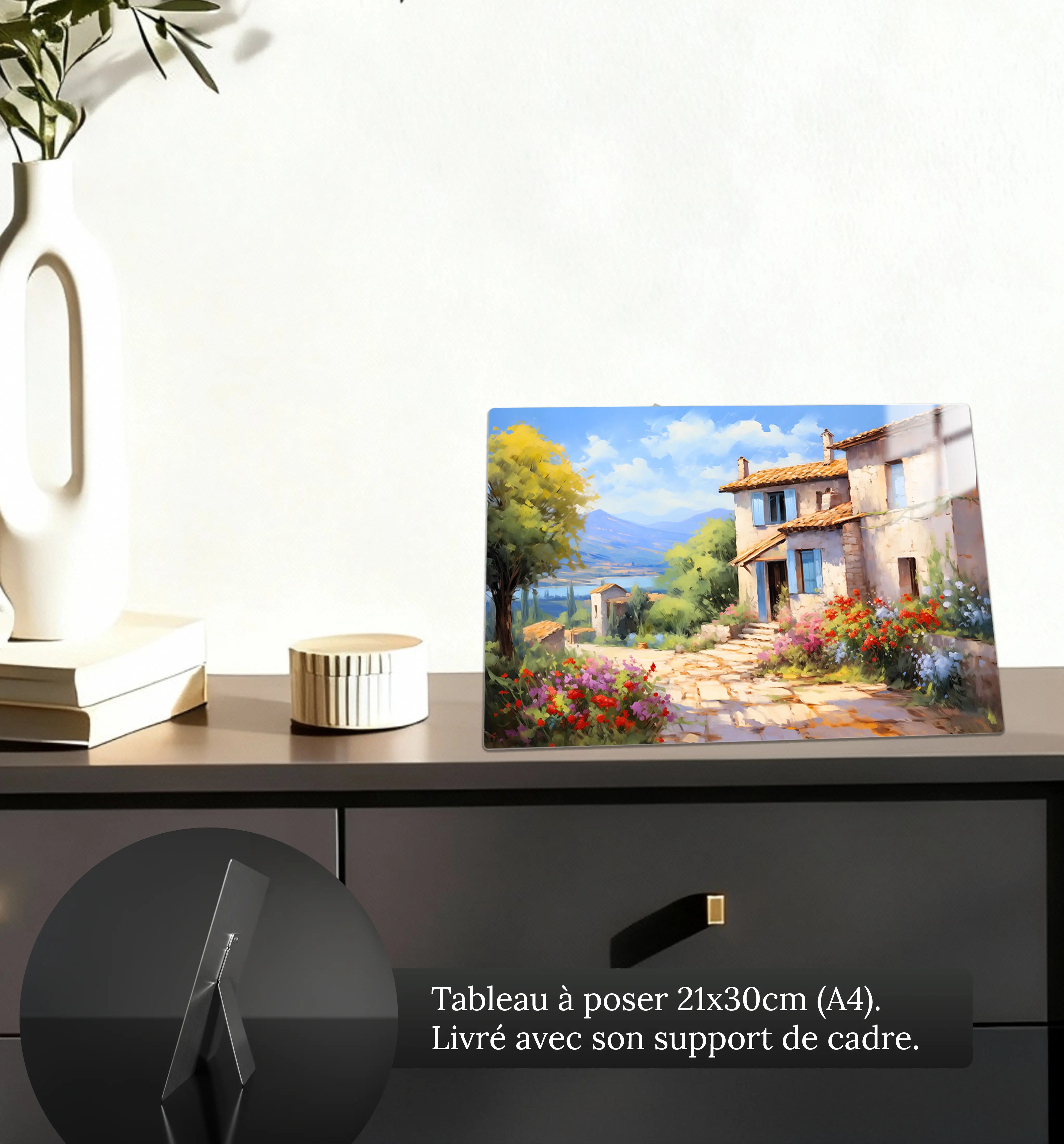 tableau-paysage-peinture-4k-petit-format-a-poser-sur-meuble | DreamWay