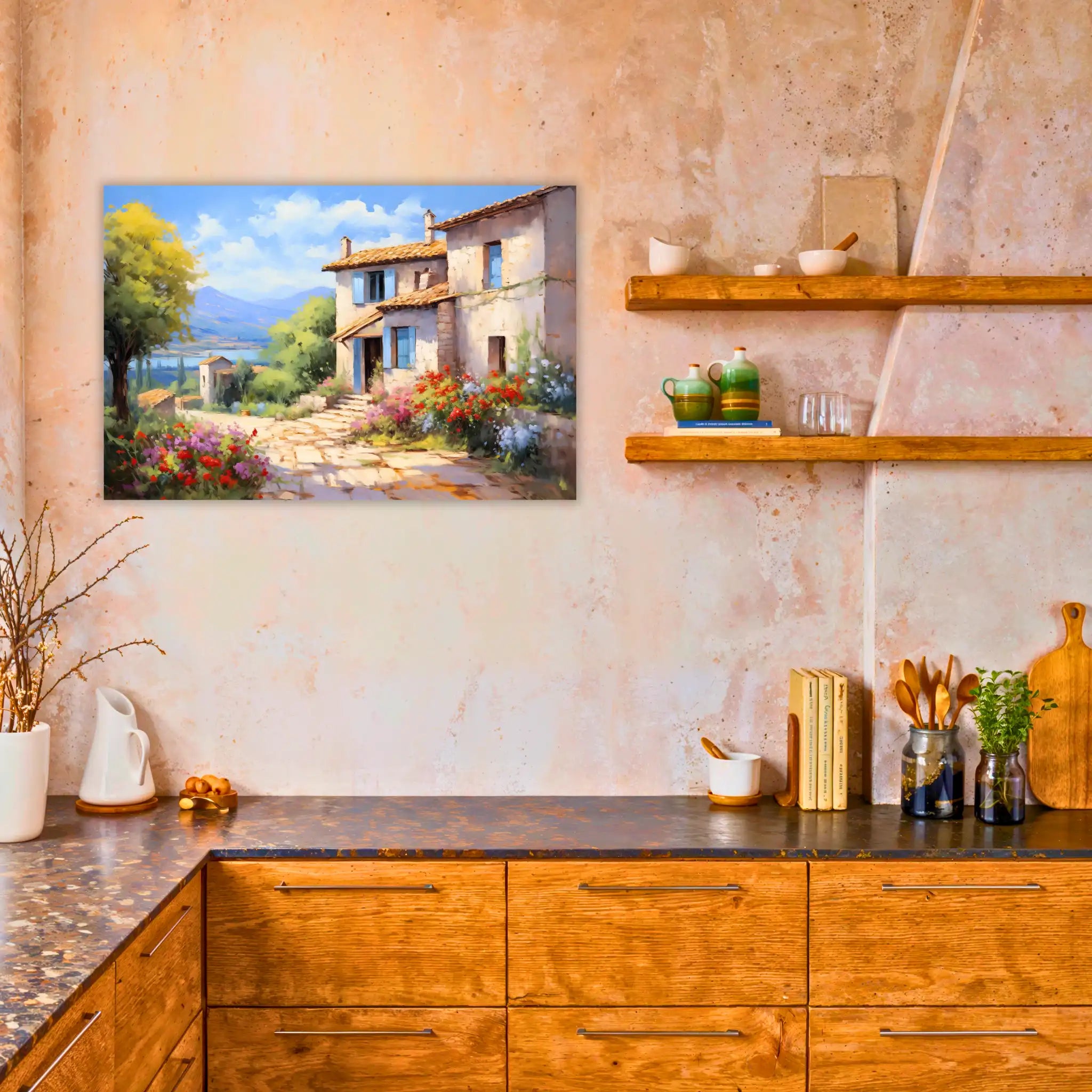 tableau-paysage-peinture-dans-la-cuisine | DreamWay