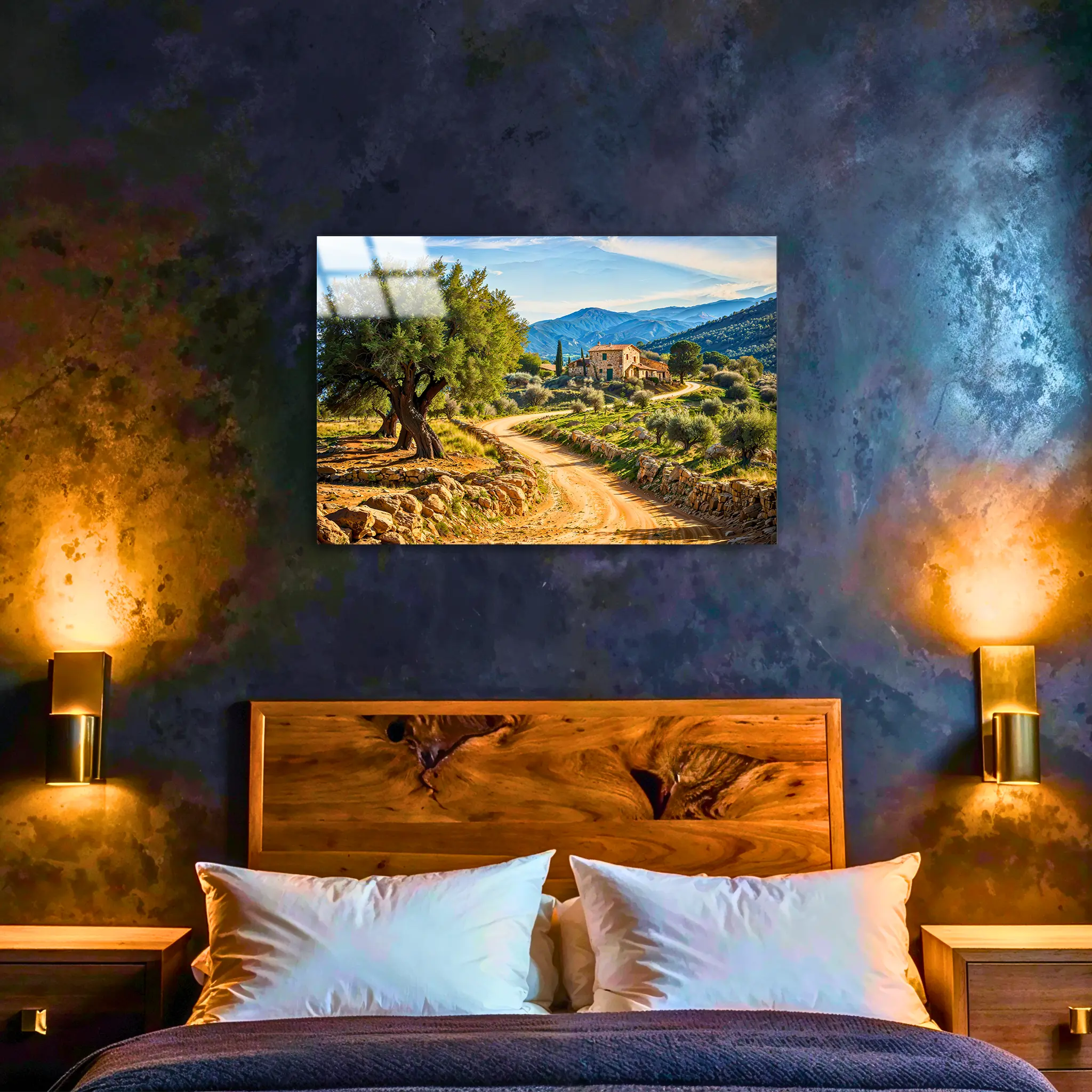 tableau-paysage-provencal-4k-dans-la-chambre | DreamWay