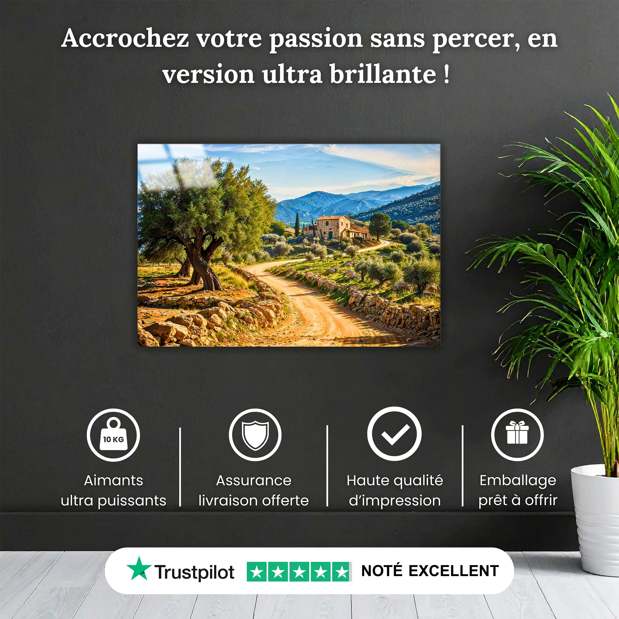 tableau-paysage-provencal-4k-pourquoi-acheter | DreamWay