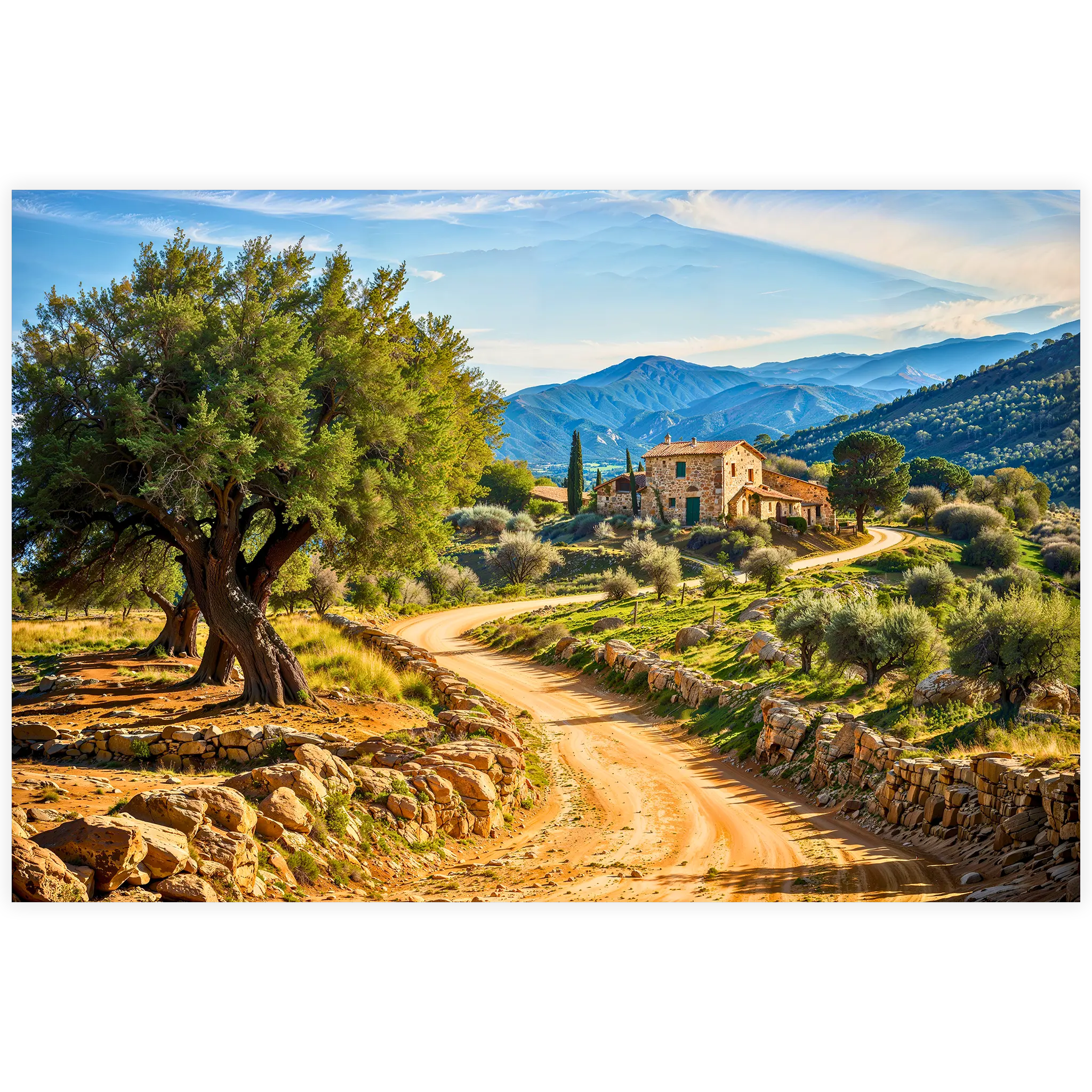 tableau-paysage-provencal-4k | DreamWay