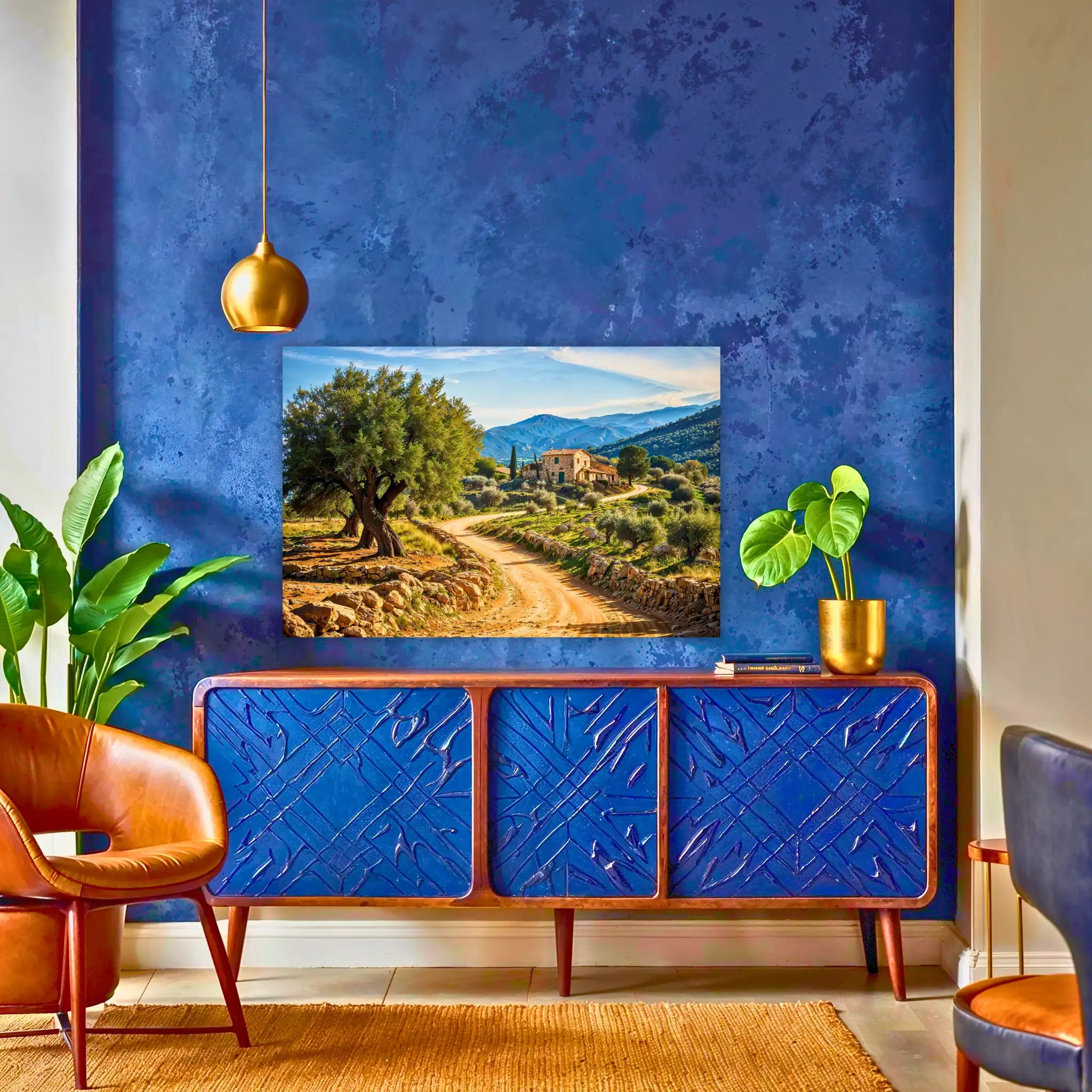 tableau-paysage-provencal-au-dessus-du-buffet | DreamWay