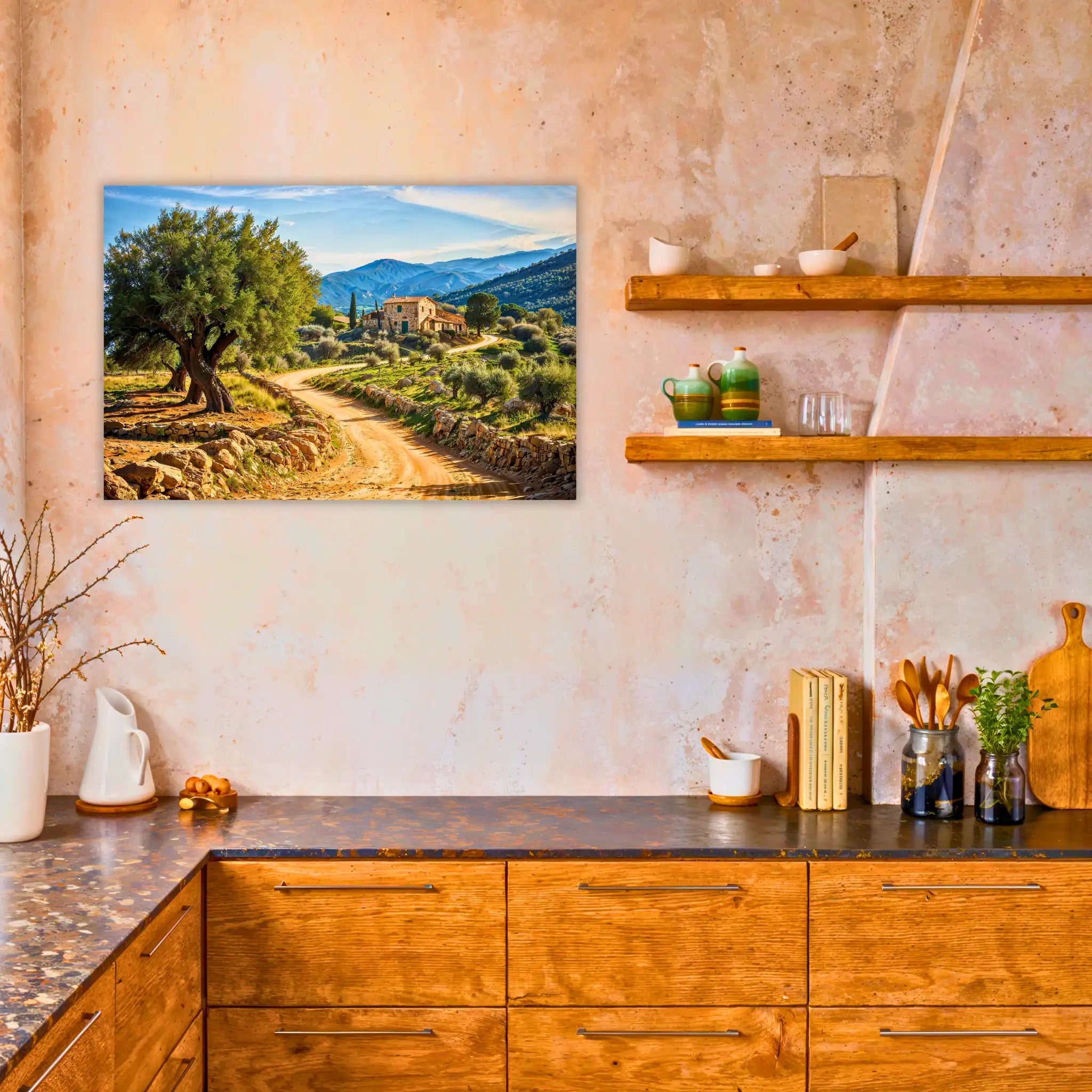 tableau-paysage-provencal-dans-la-cuisine | DreamWay